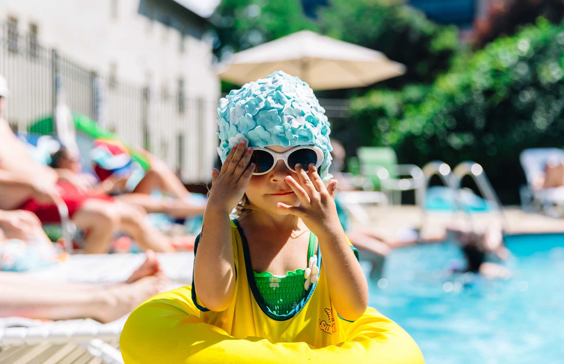 Girl with swim capStock PhotographyOffset Image 263566