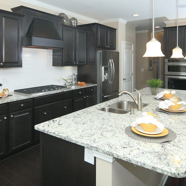 The Included Features Package: Upgraded granite countertops