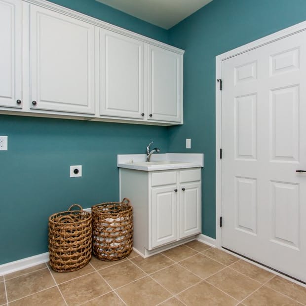 The Included Features 2017 Package: Tile in laundry room