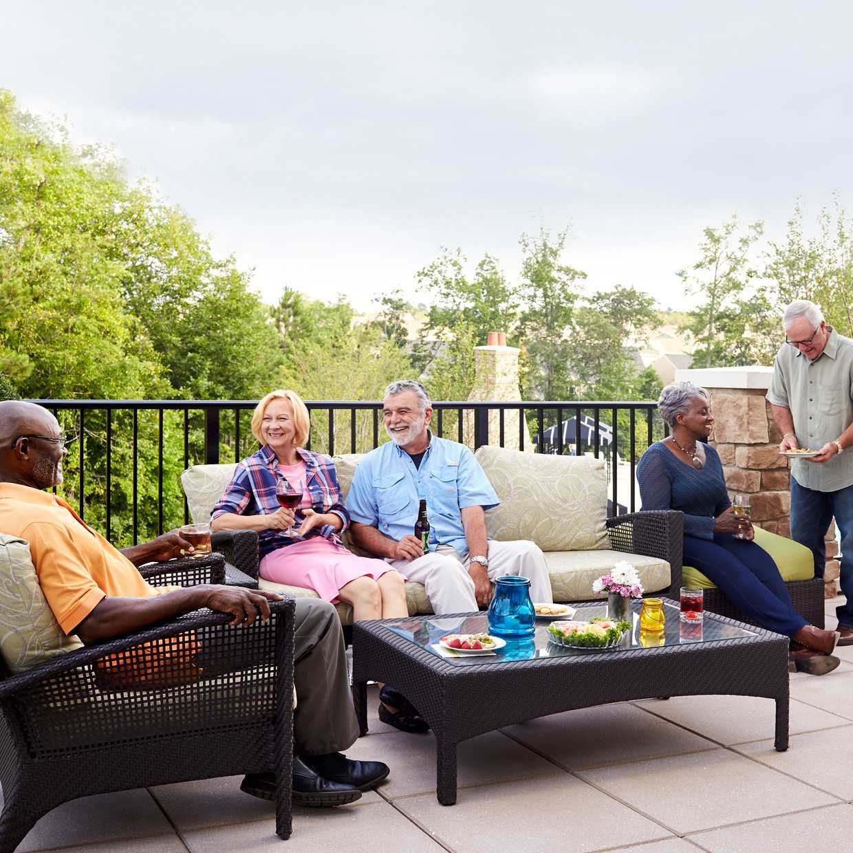 June 2016 Del Webb Photo Shoot - Carolina Arbors, Raleigh,  Benefits of Community Living