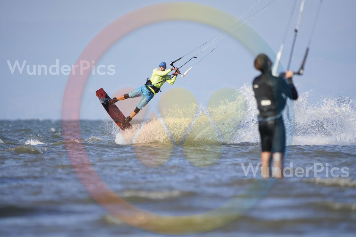 Kitesurfing photo for sale at Baywinds Park