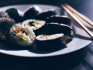 řasy sushi