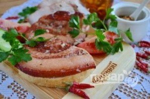 Сало в луковой шелухе - фото шаг 8