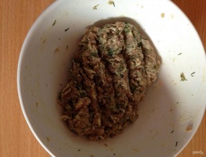Зразы картофельные с мясом в духовке - фото шаг 4