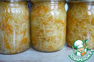 Рецепт: Кабачки по-корейски