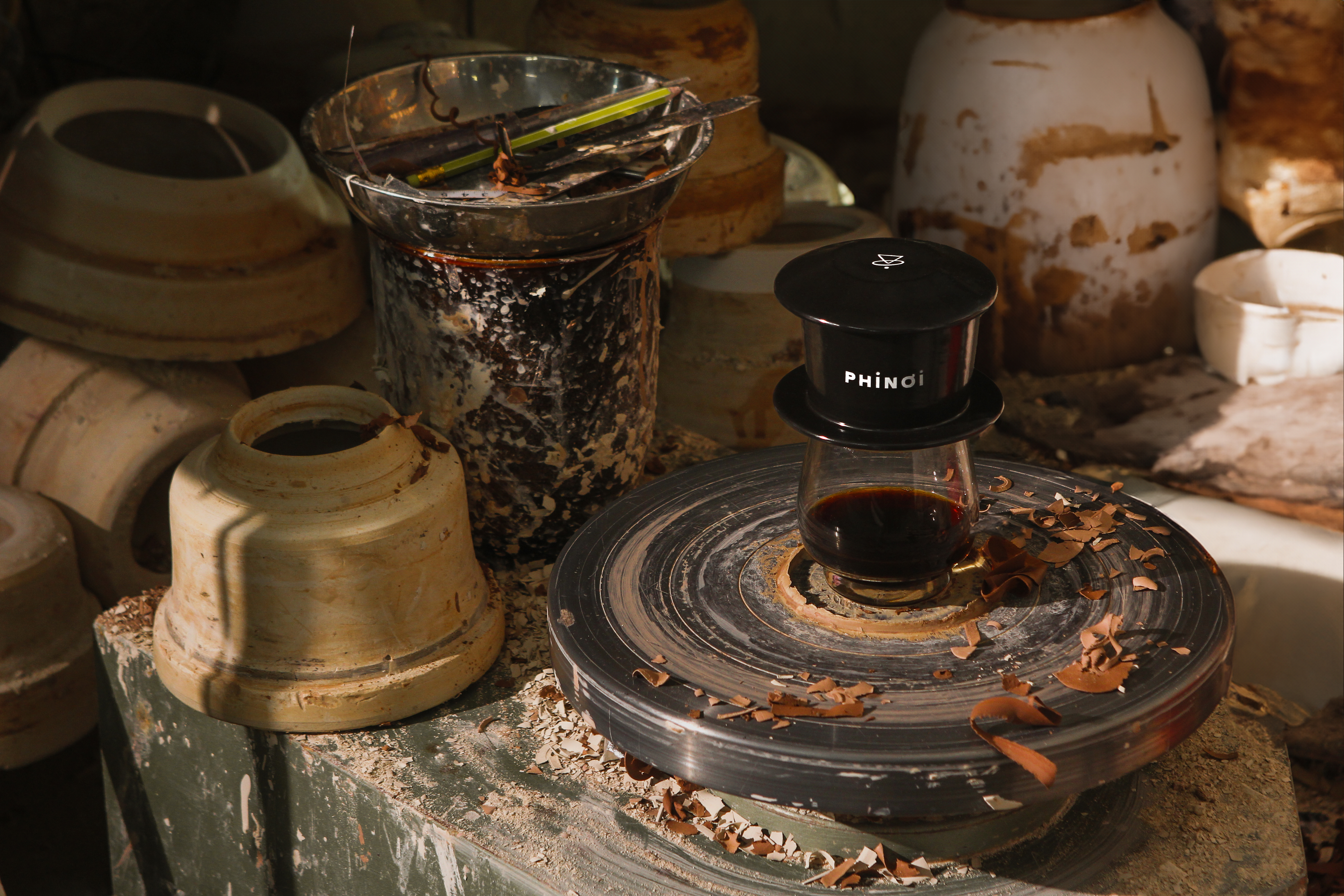 Ceramic Coffee Filter - Vanta Black - Image 1