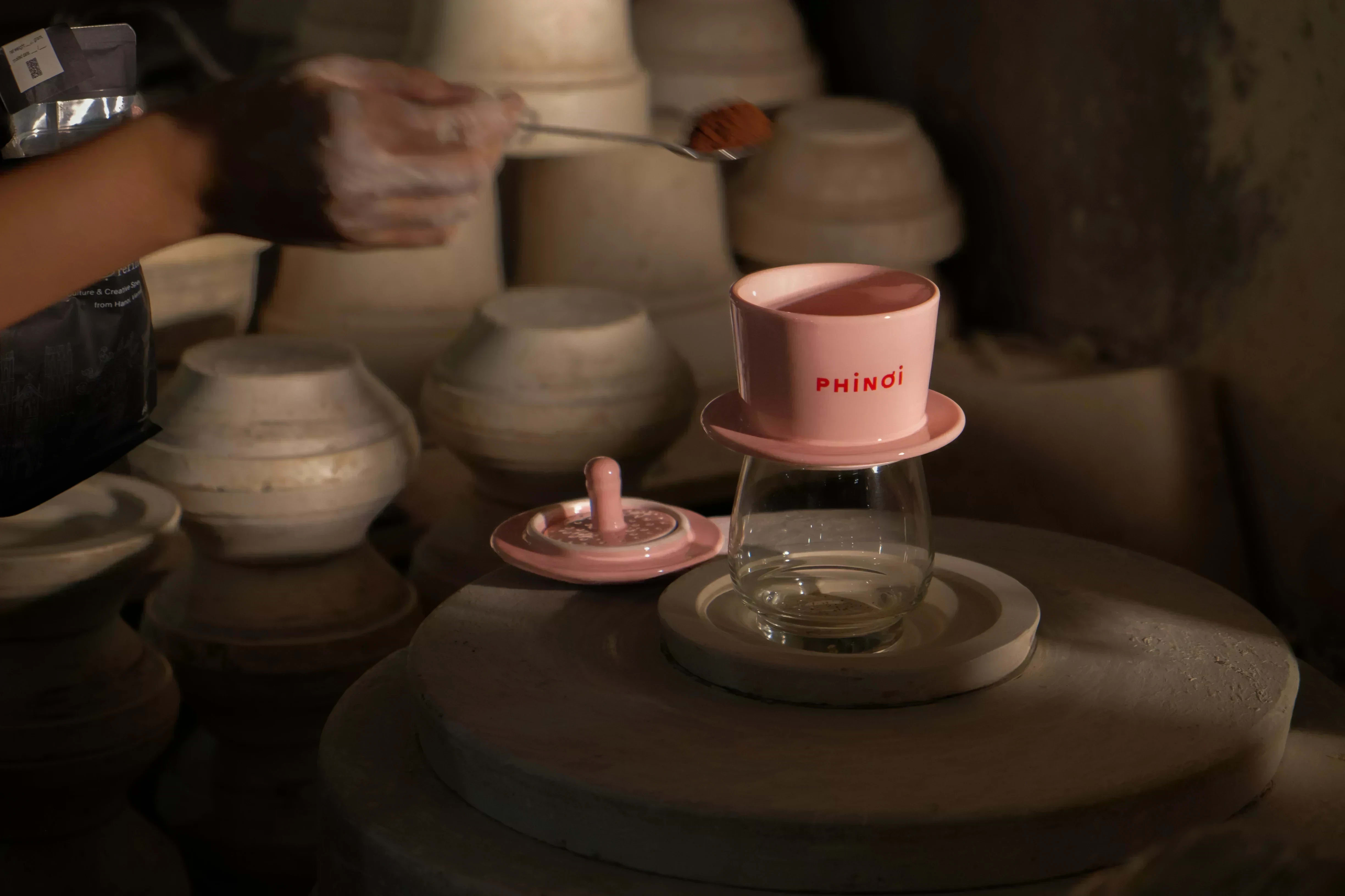 Ceramic Coffee Filter - Barbie Pink - Image 1