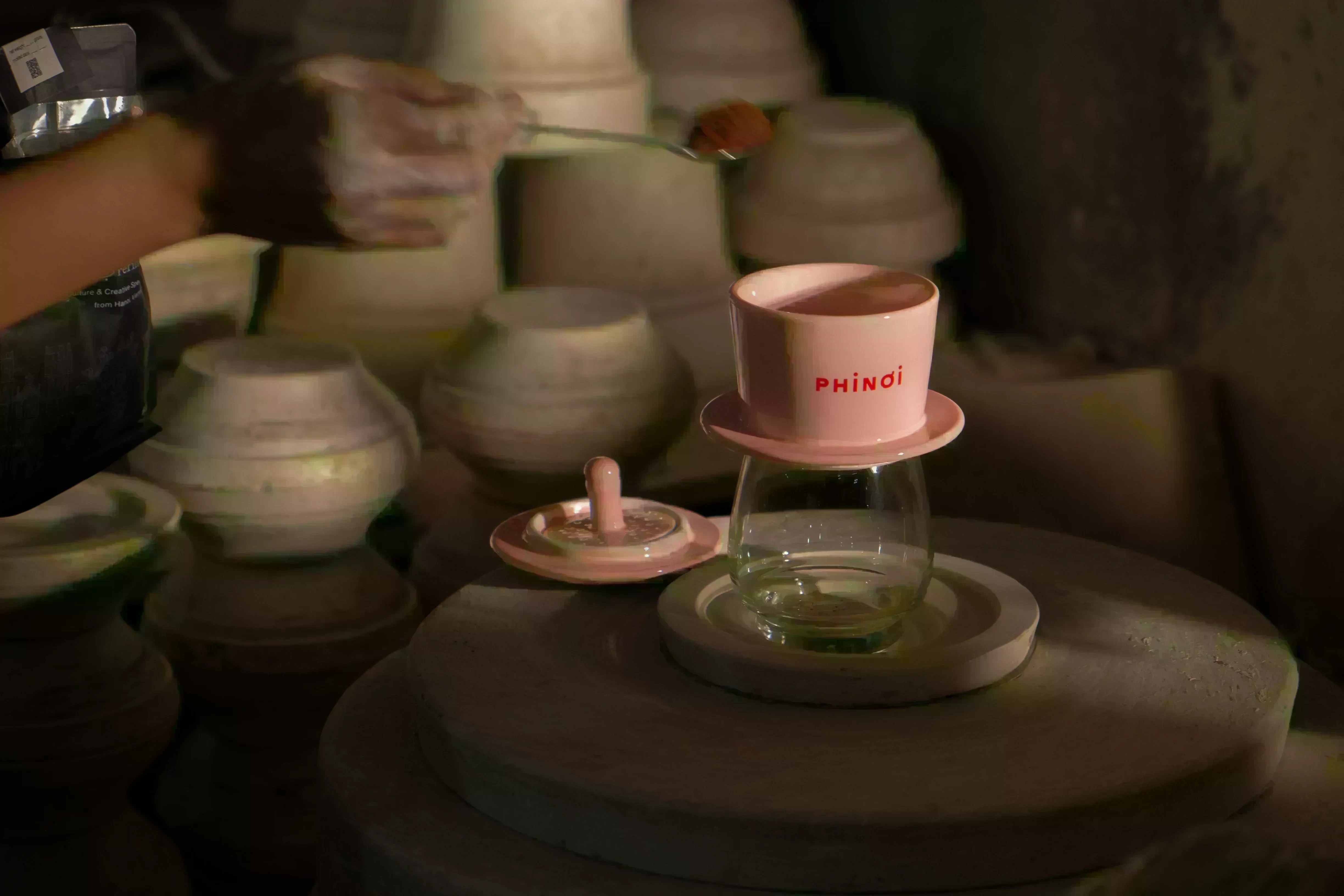 Ceramic Coffee Filter - Barbie Pink - Image 1