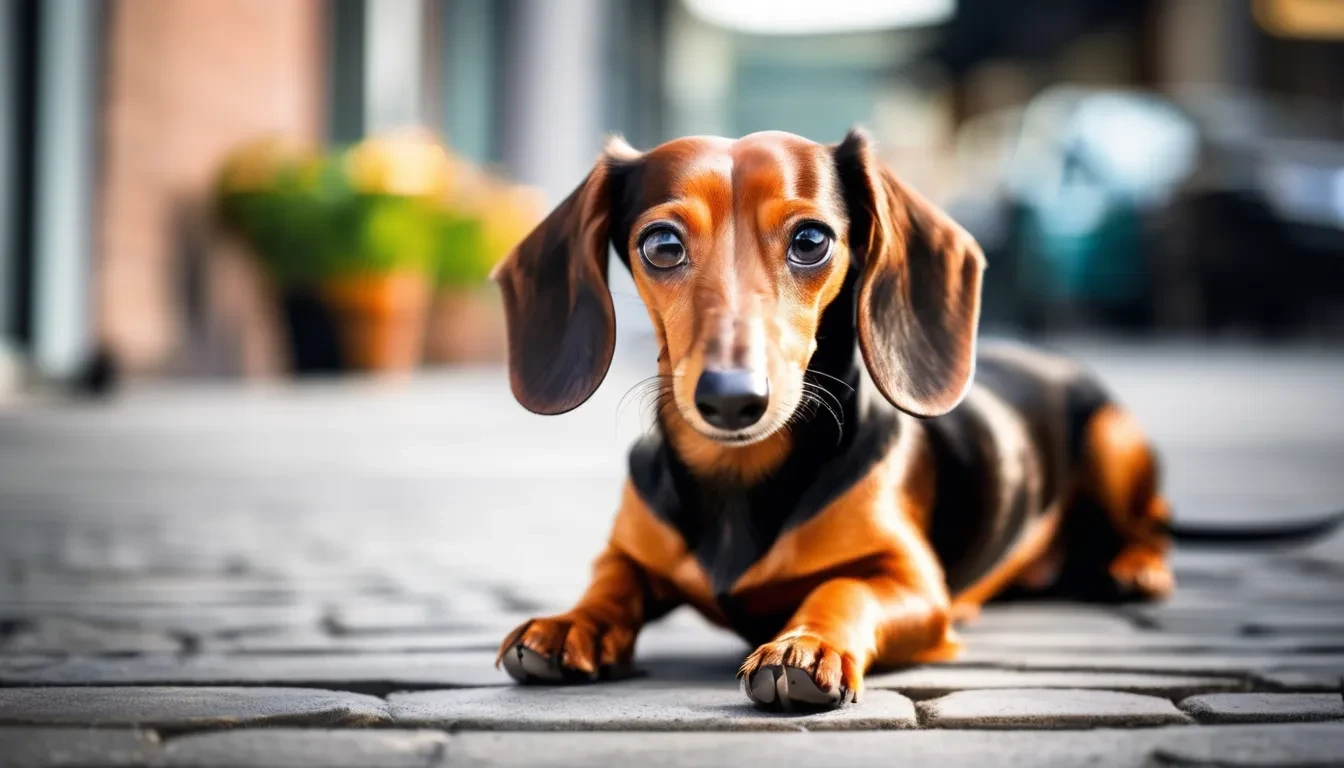 Lady, the Dachshund