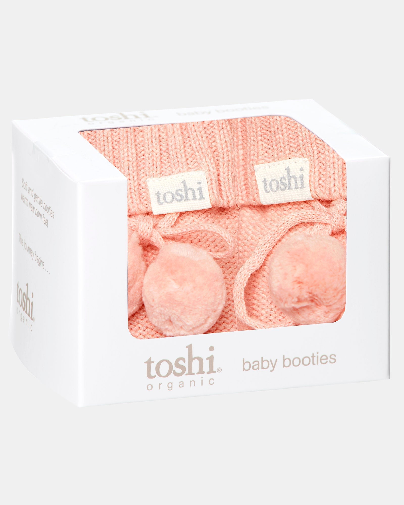 Soft Organic Booties for Delicate Baby Feet