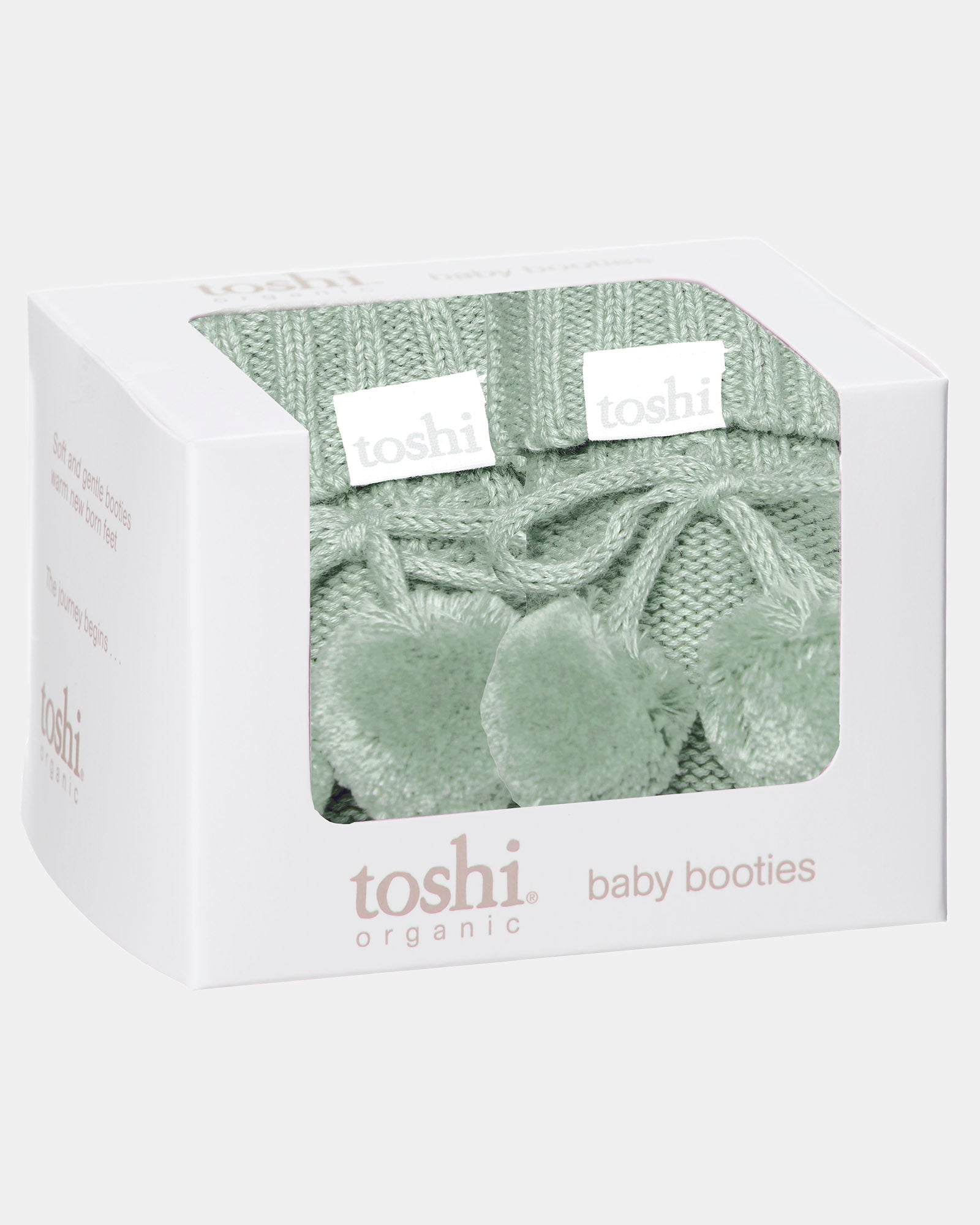 Gentle Organic Booties for Delicate Baby Skin