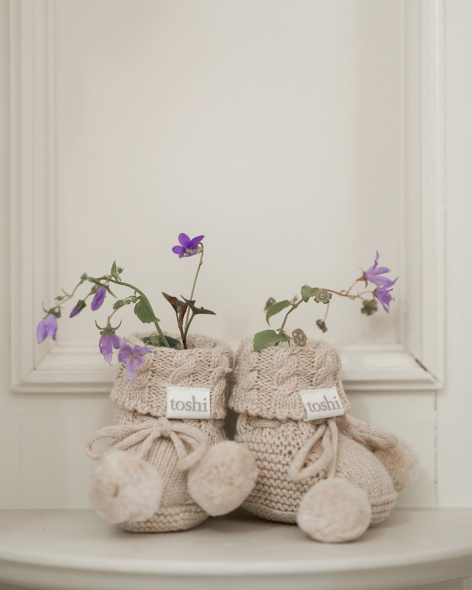 Soft Organic Cotton Booties for Delicate Skin