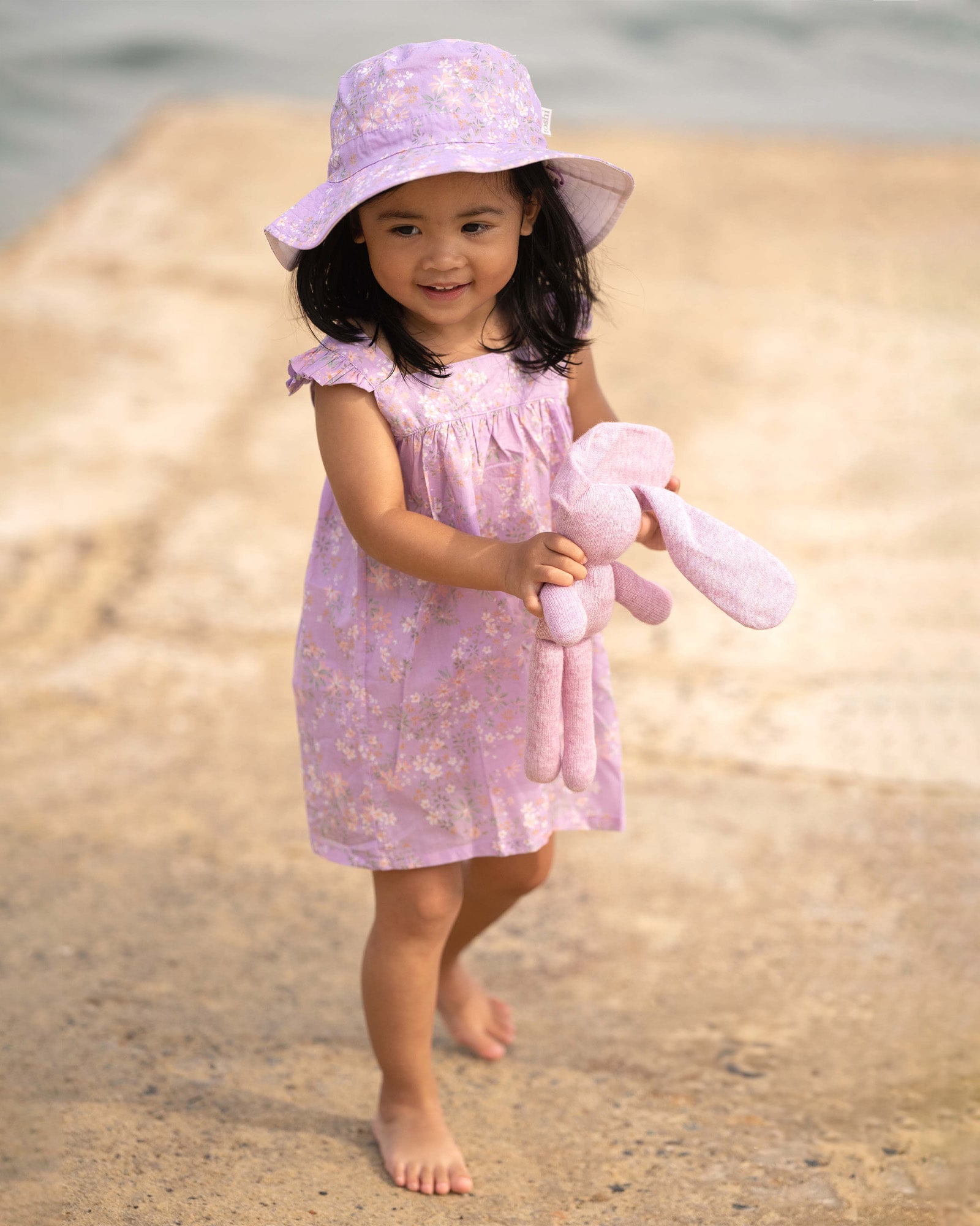 Bold Floral Dress for Stylish Active Kids