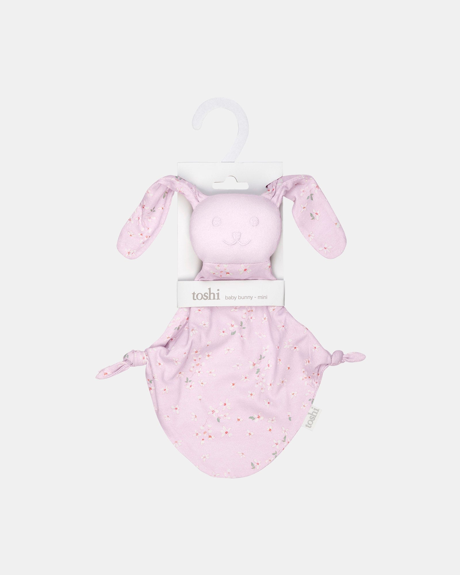 Timeless Floral Bunny for Gentle Playtime