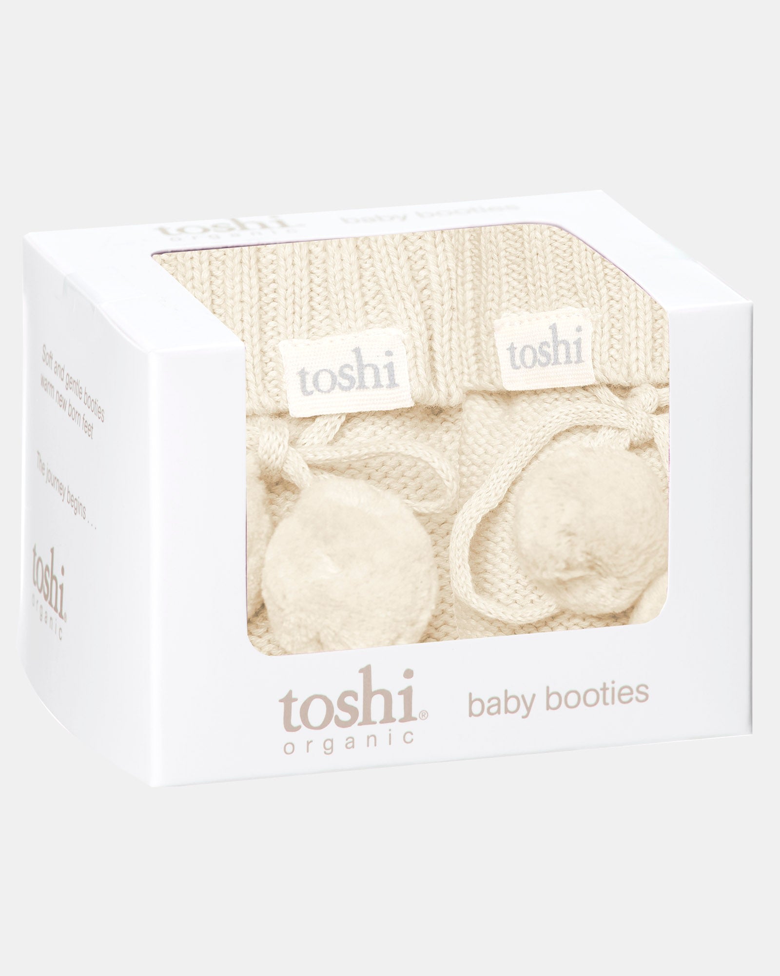 Soft Organic Cotton Booties for Delicate Skin