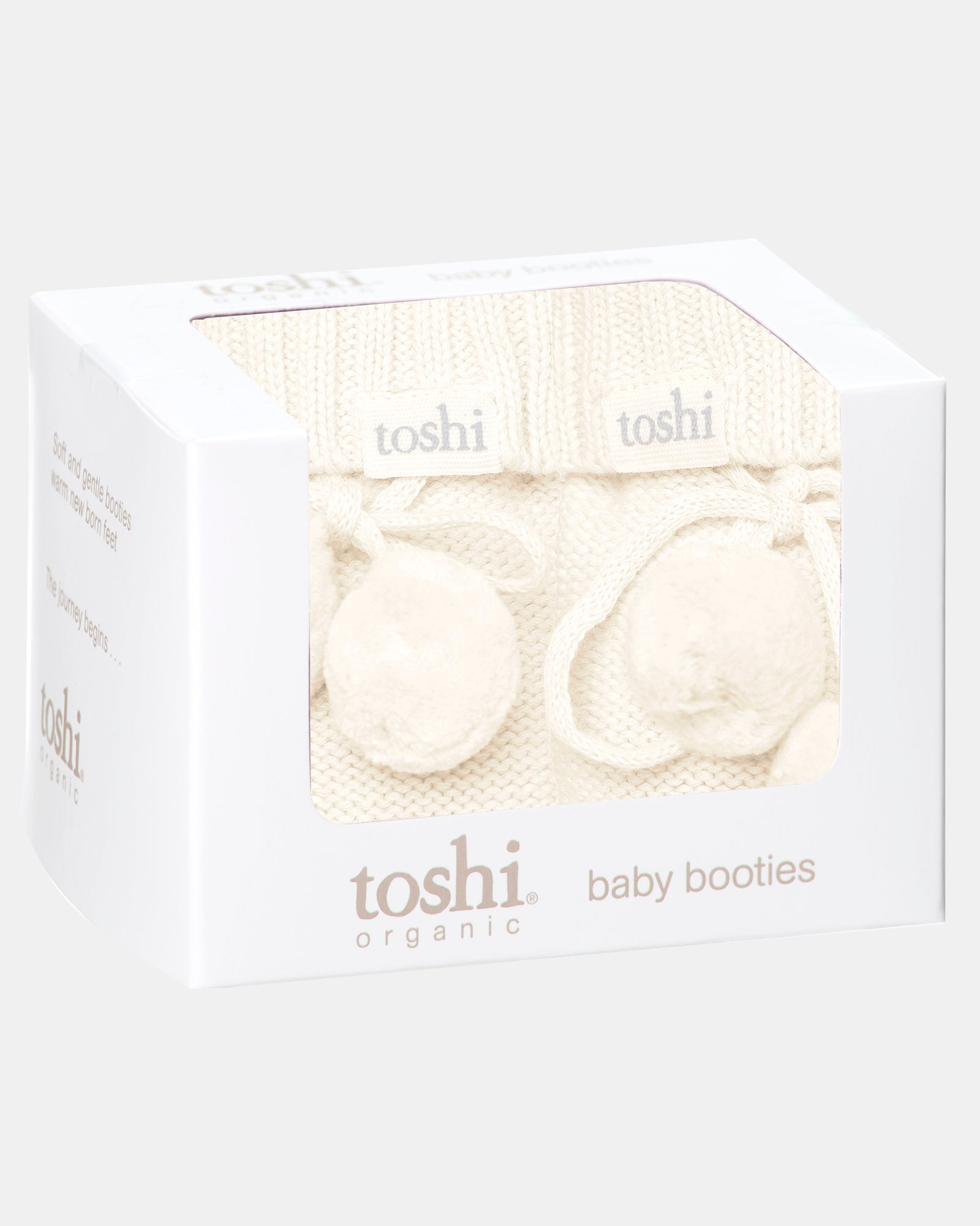 Gentle Organic Booties for Delicate Baby Skin