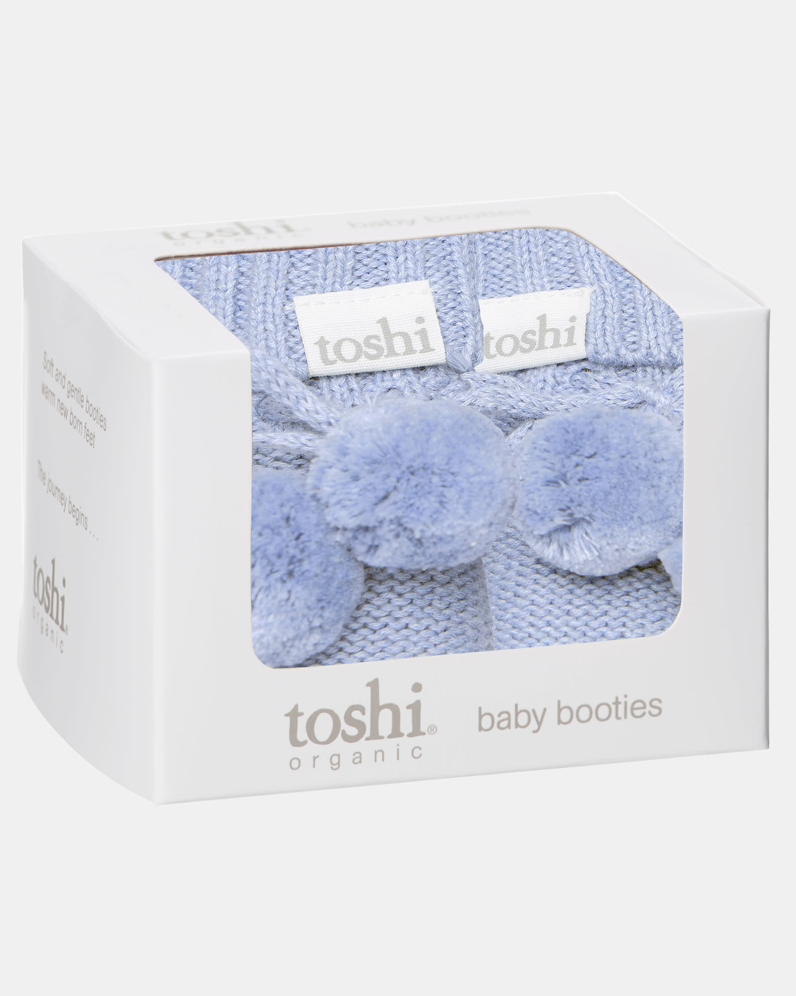 Gentle Organic Booties for Delicate Baby Skin