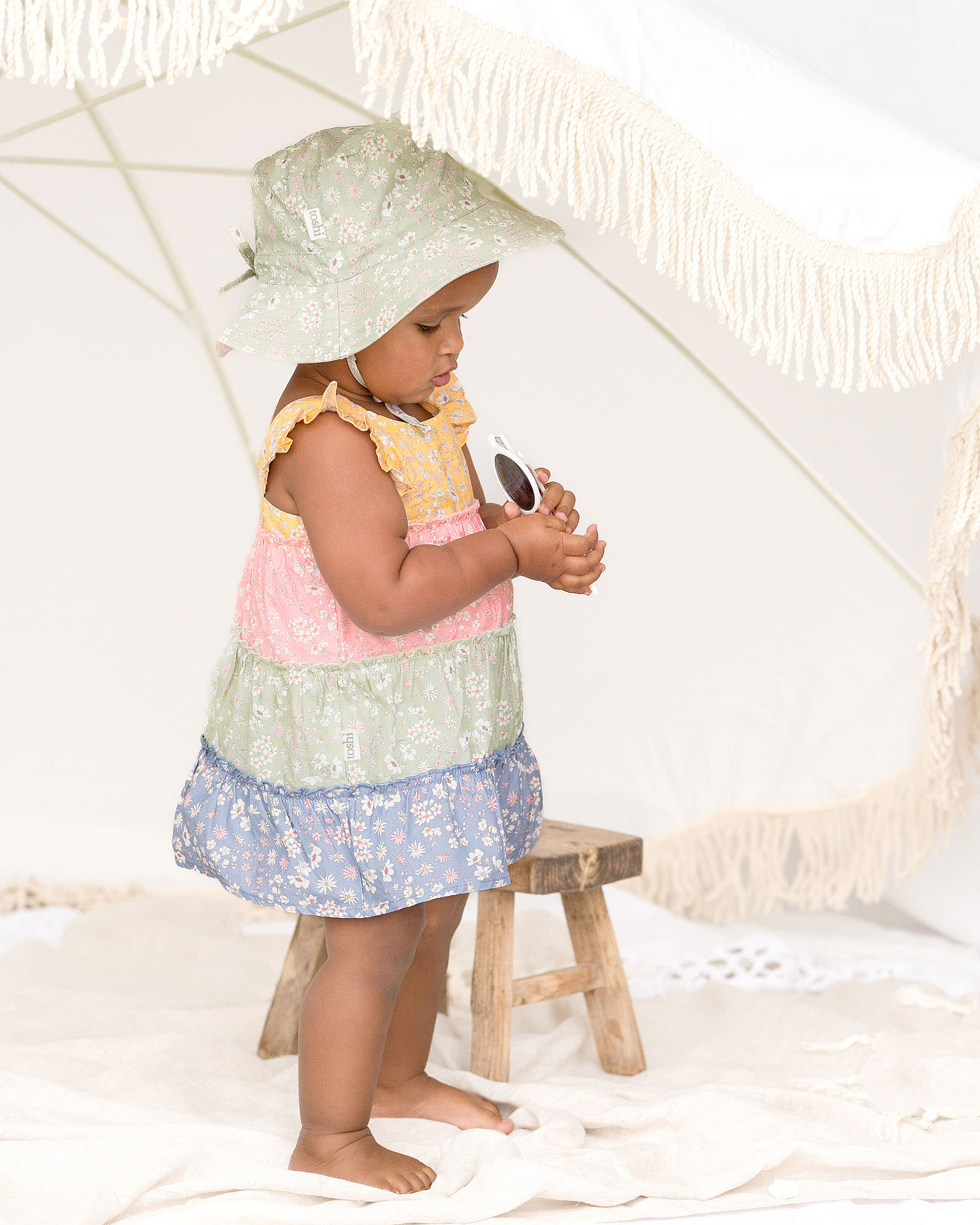 Adjustable Comfort Dress for Active Little Ones