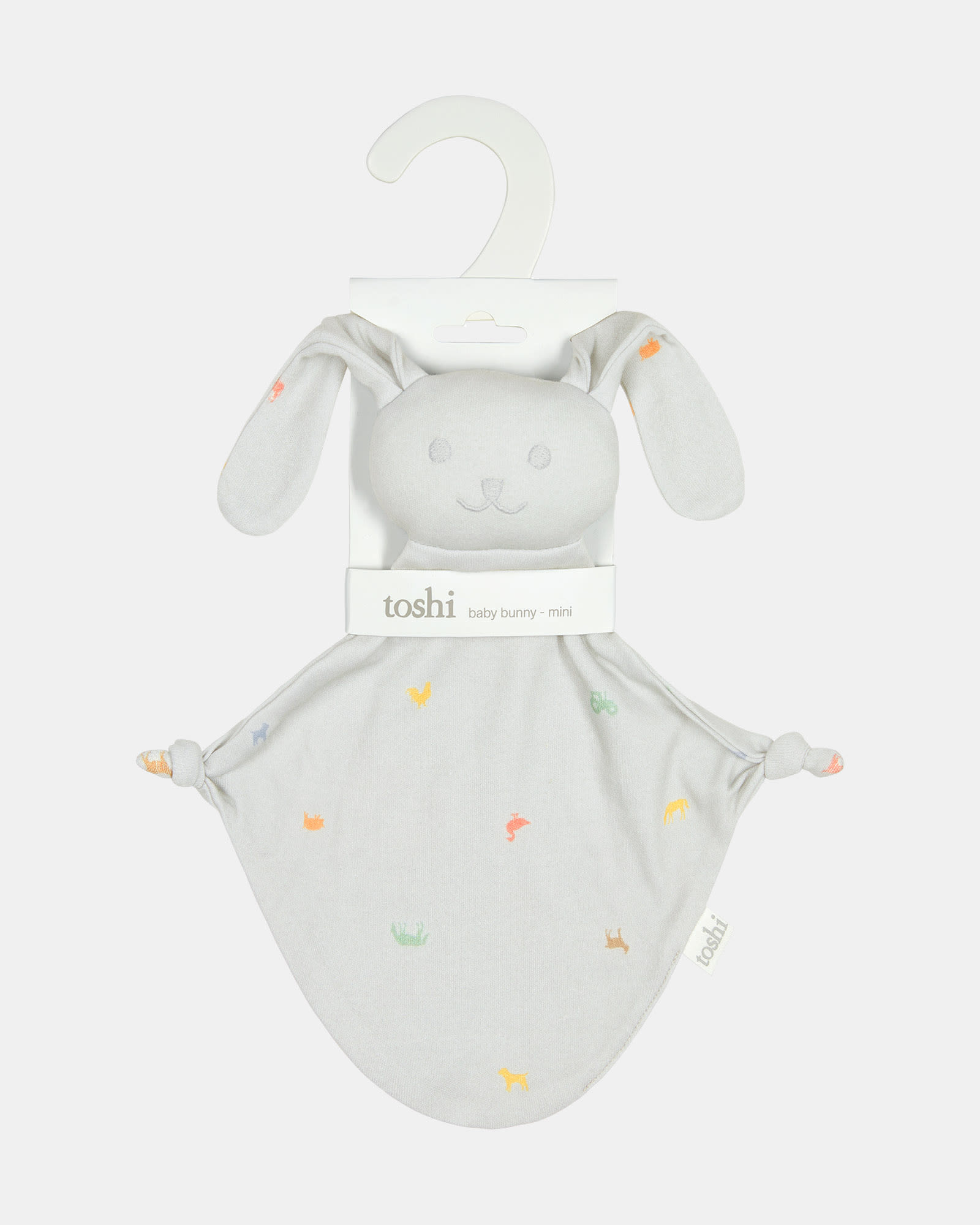 Soft Grey Bunny Comfort for Little Ones