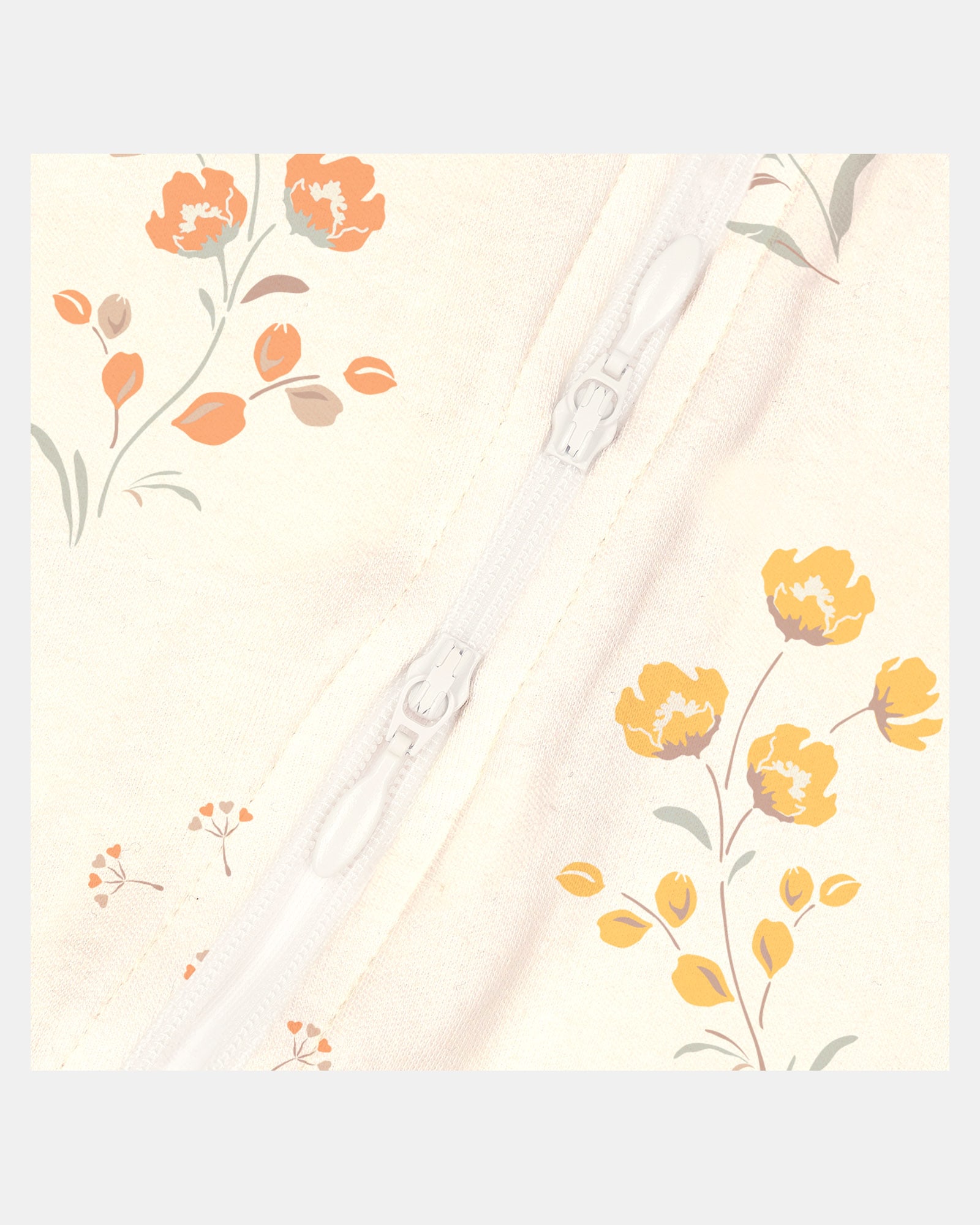 Easy Zip Onesie for Comfortable Nappy Changes