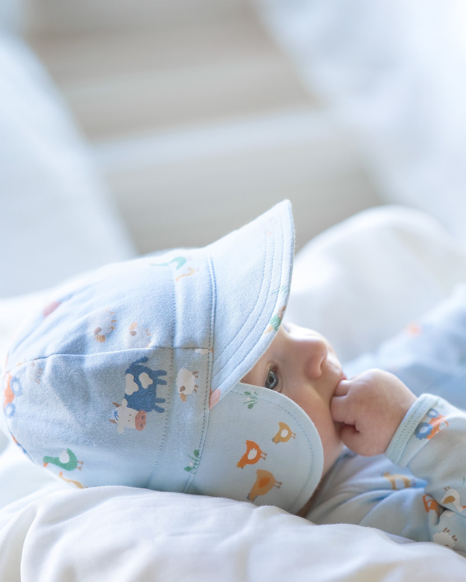 Soft breathable cotton cap for all-day comfort