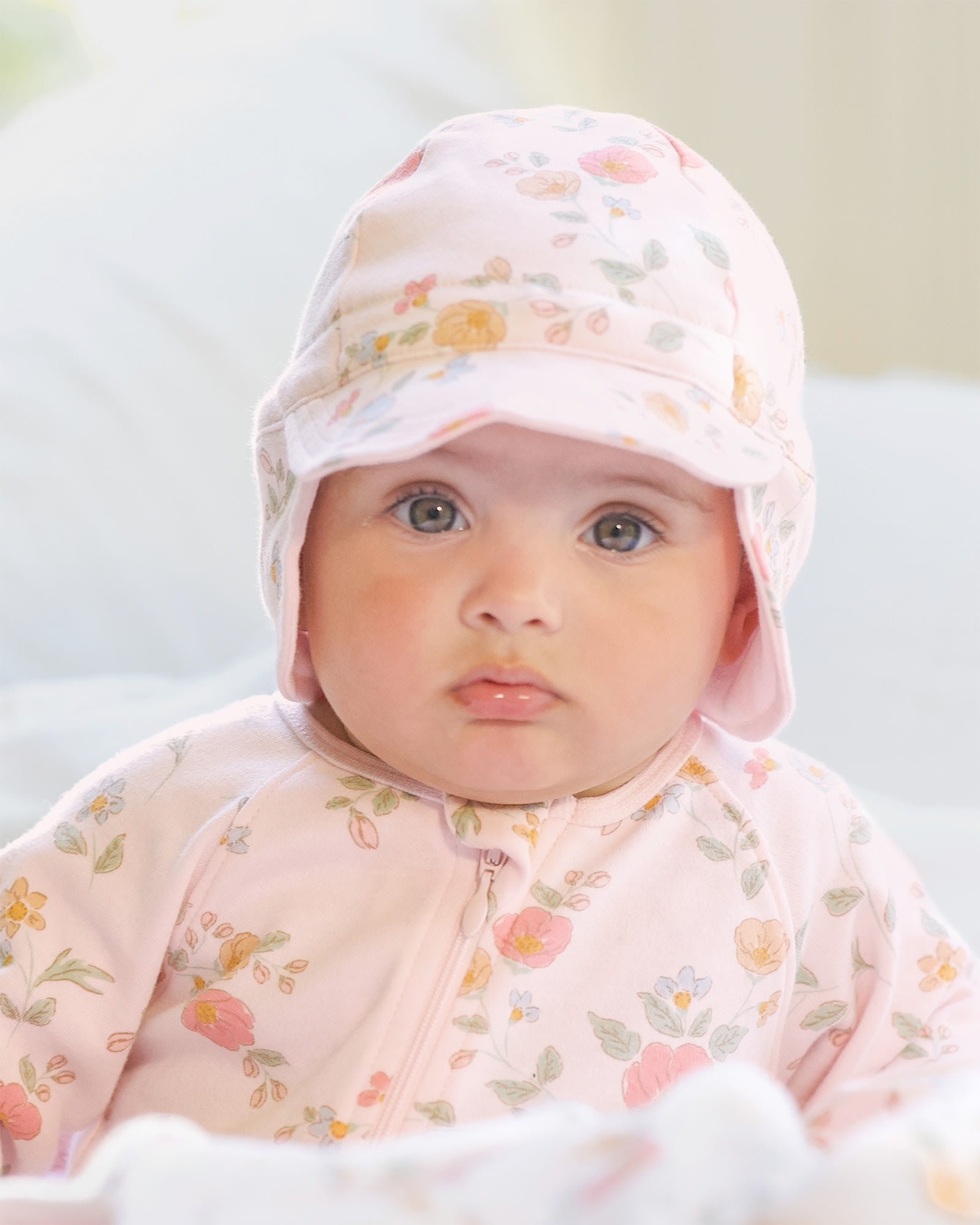 Adjustable Sun Protection Cap for Babies
