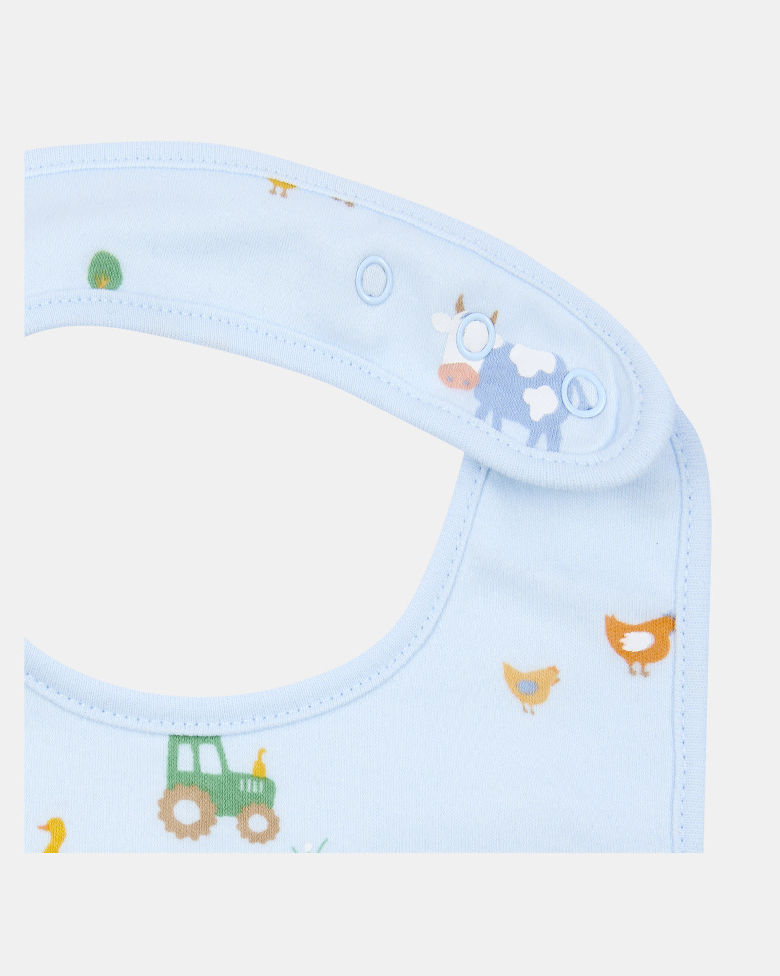 Soft Breathable Cotton Bib for Delicate Skin