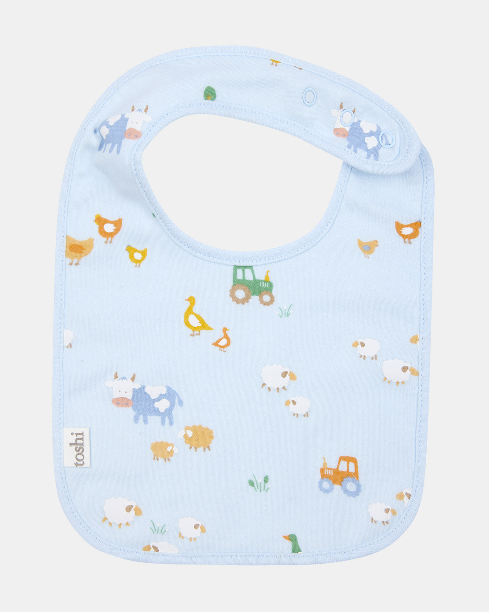 Absorbent Bib Keeps Babies Dry and Comfortable