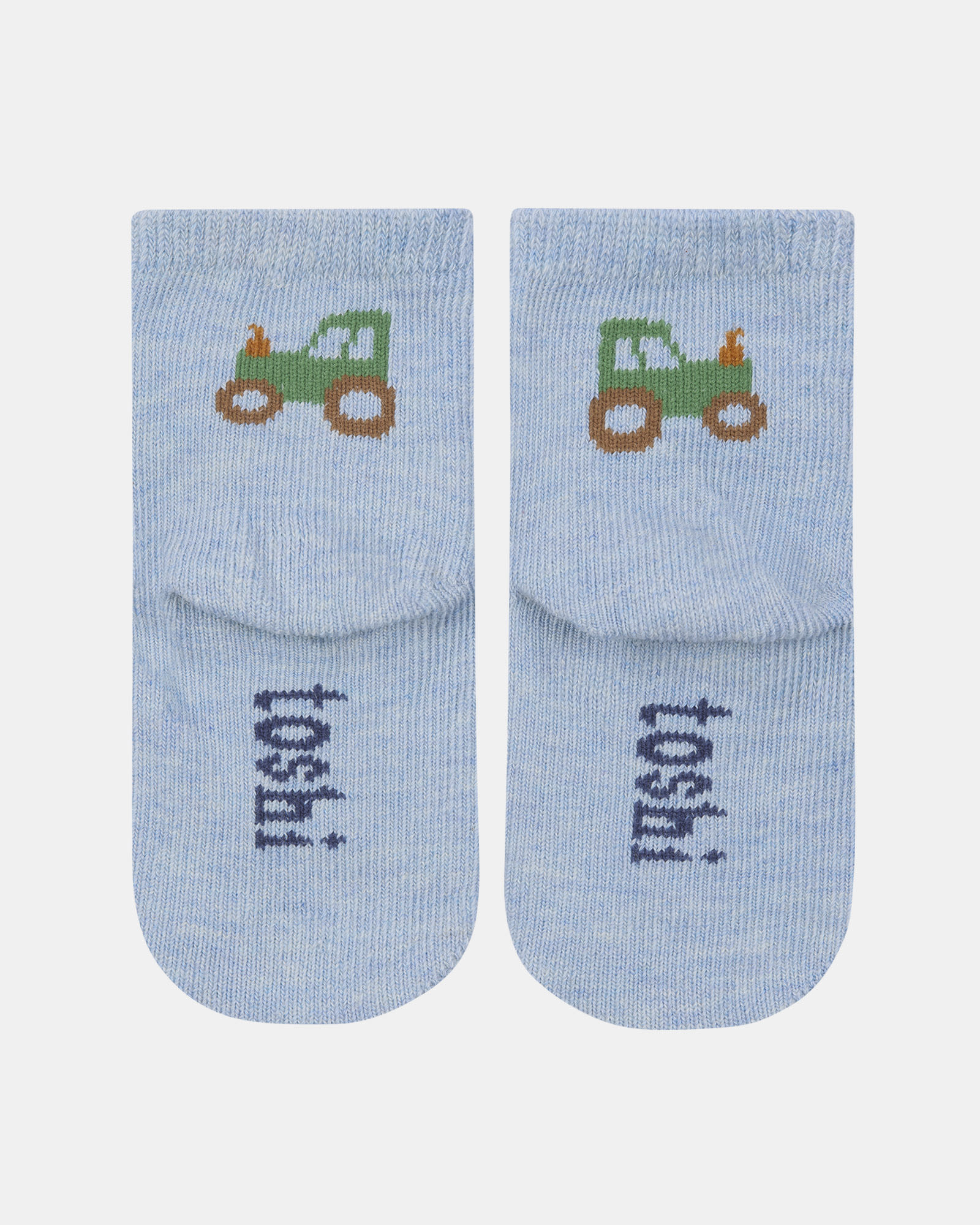 Gentle Stay-Up Socks with Safe Grip Soles