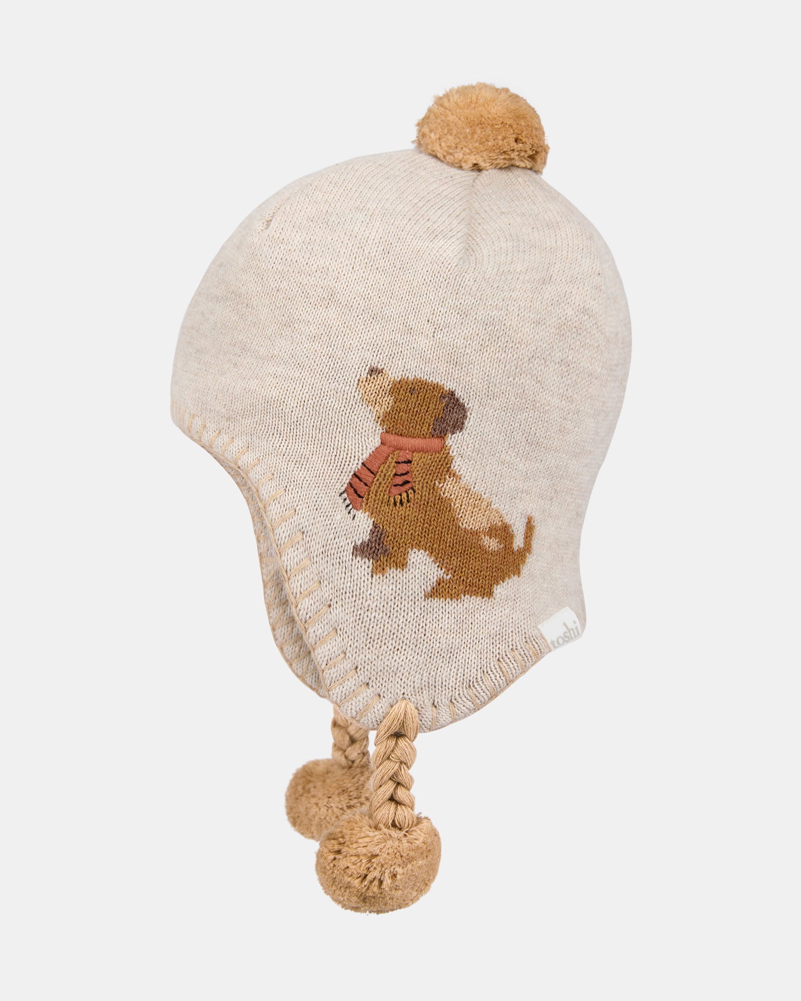 Warm Organic Earmuff for Cozy Winter Outings