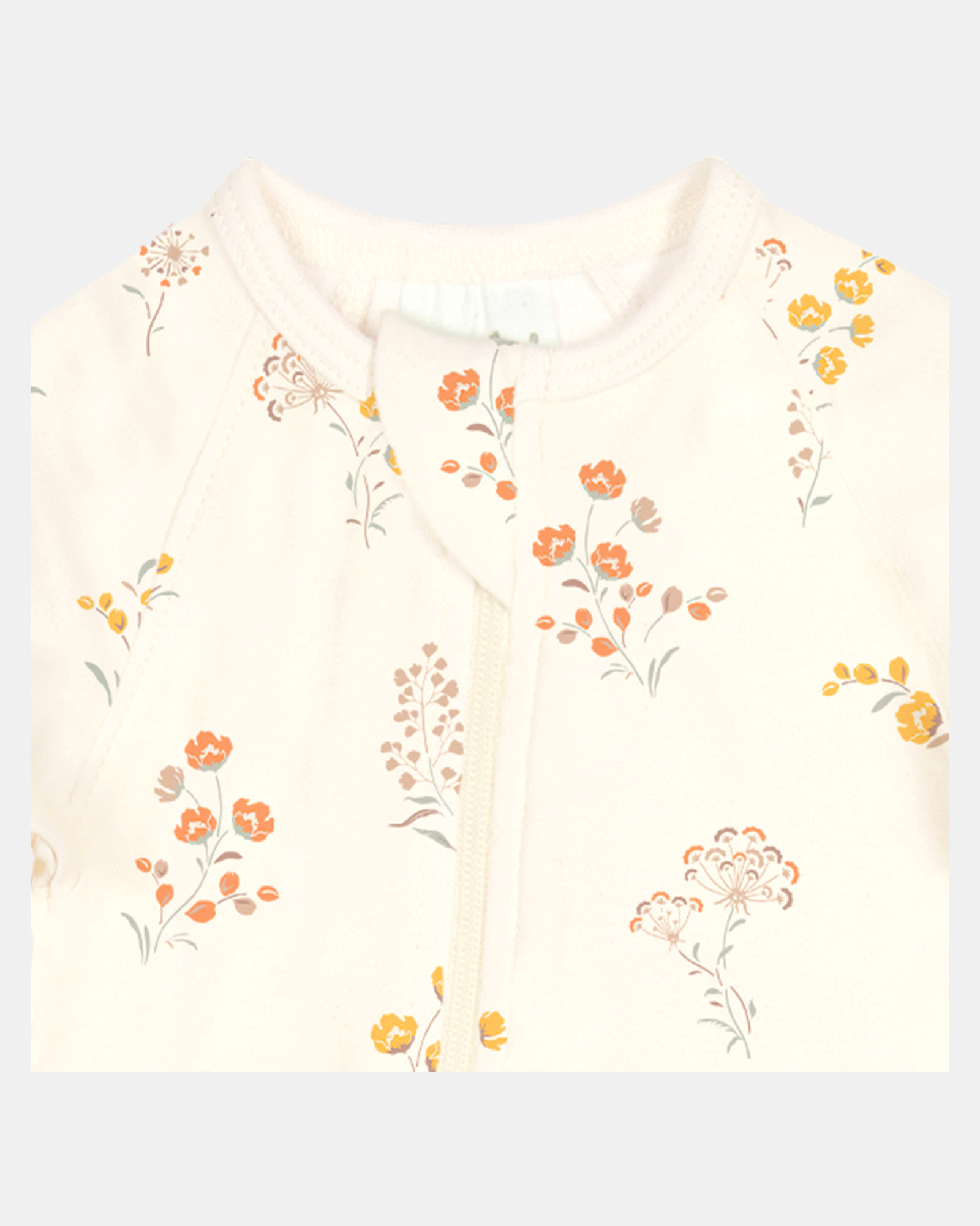 Unisex Floral Onesie Offers Refined Comfort