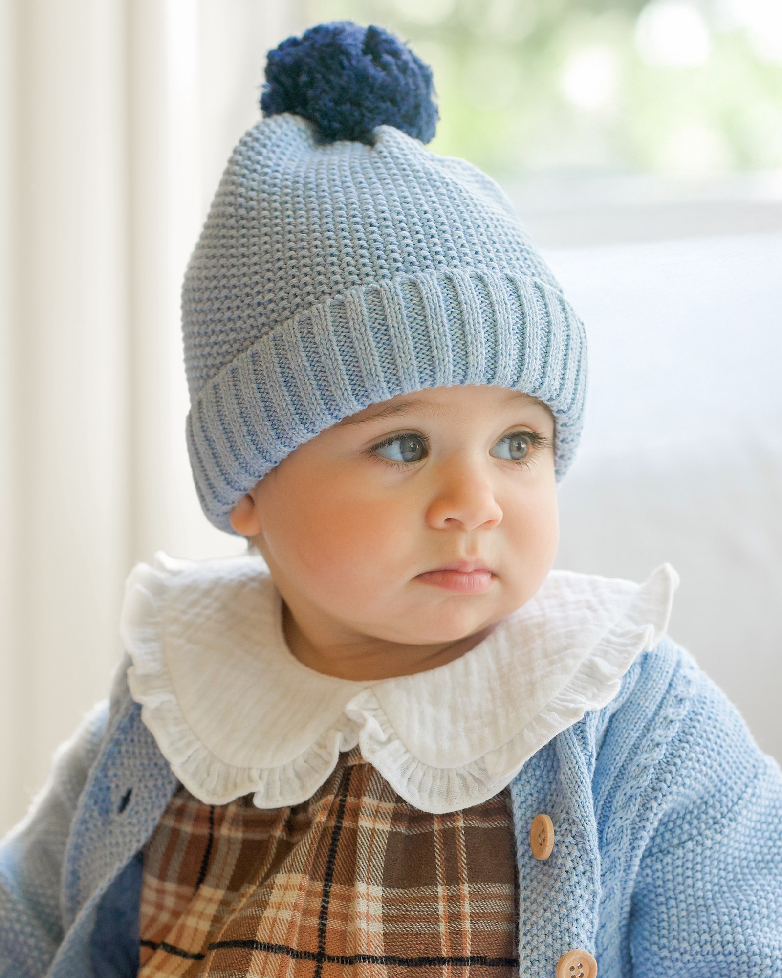 Soft Organic Beanie for Delicate Baby Skin