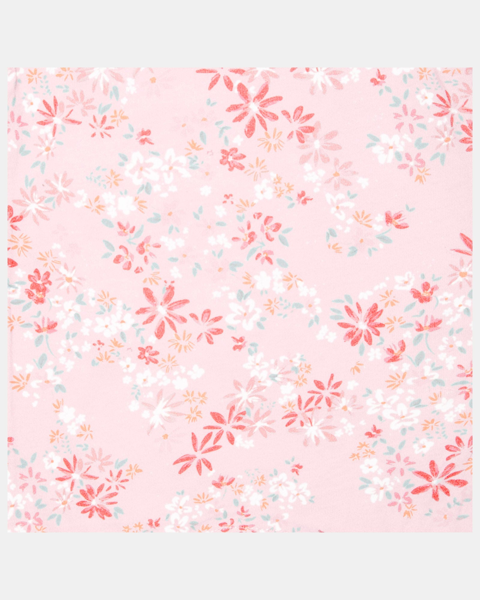 Soft Pink Floral Onesie for Gentle Comfort