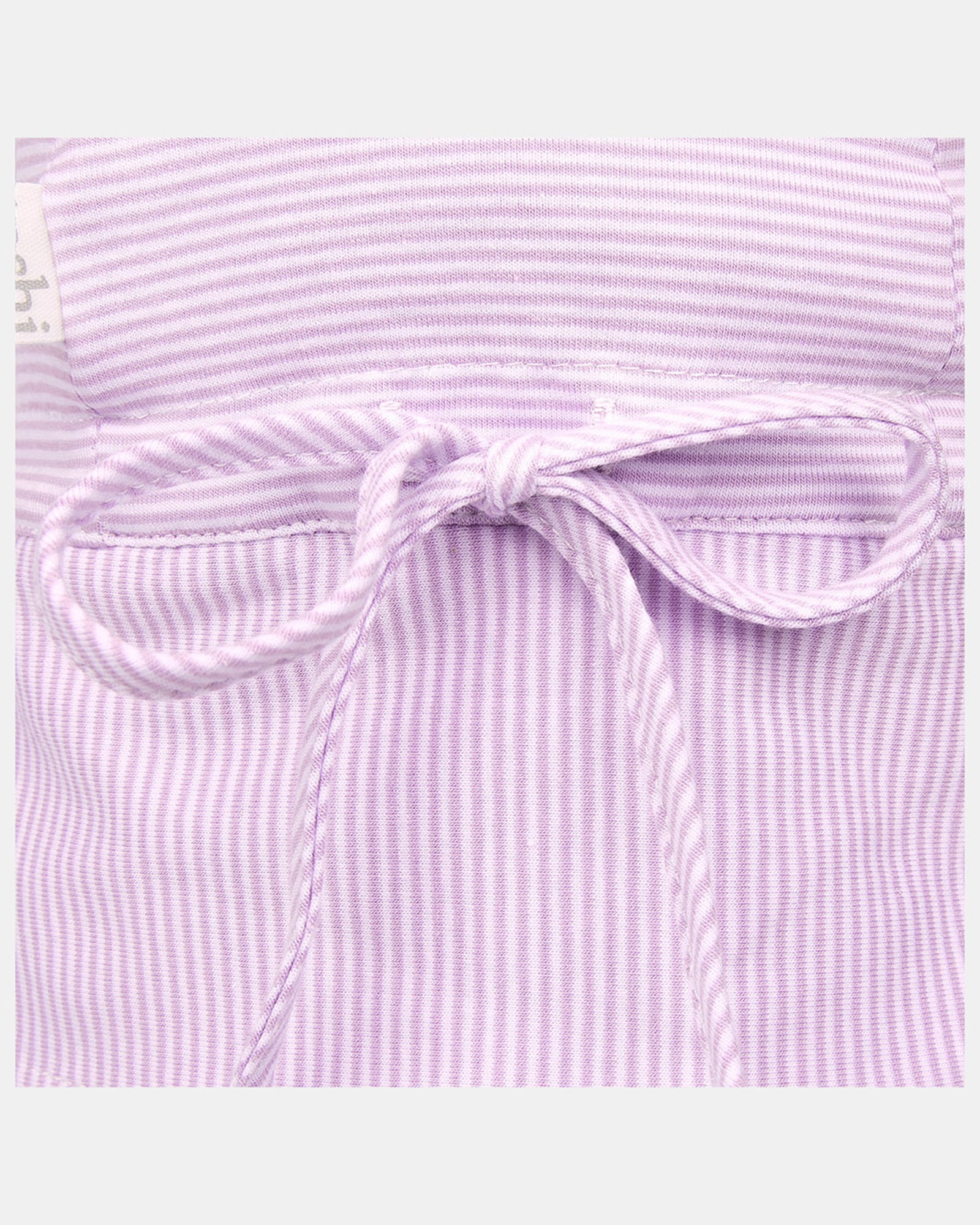Soft Lavender Stripes for Effortless Baby Style