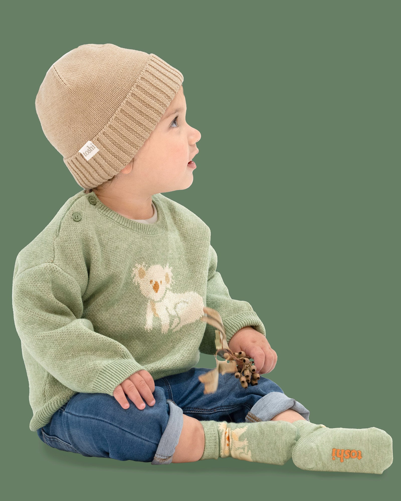 Soft Organic Beanie for Delicate Baby Skin