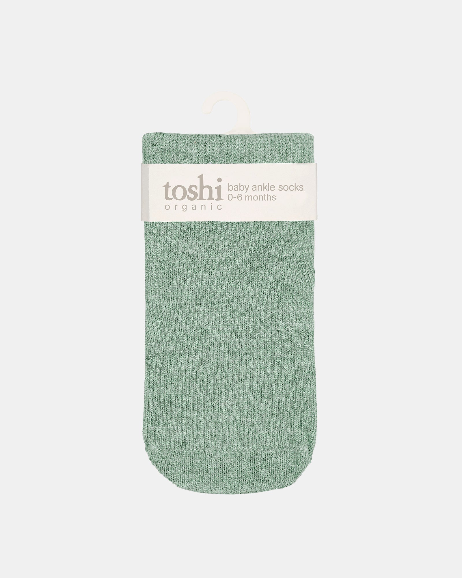 Comfortable Organic Ankle Socks in Fresh Green