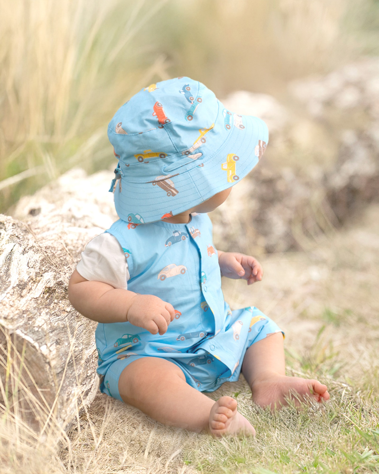 Soft Durable Cotton Romper for Active Kids