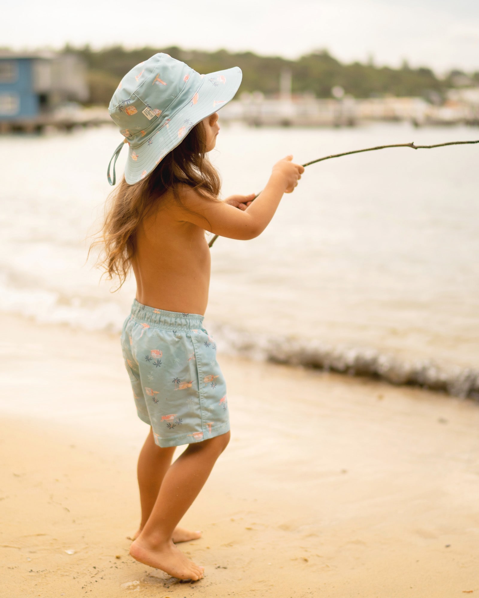 Playful Surf Print Boardies for Everyday Fun