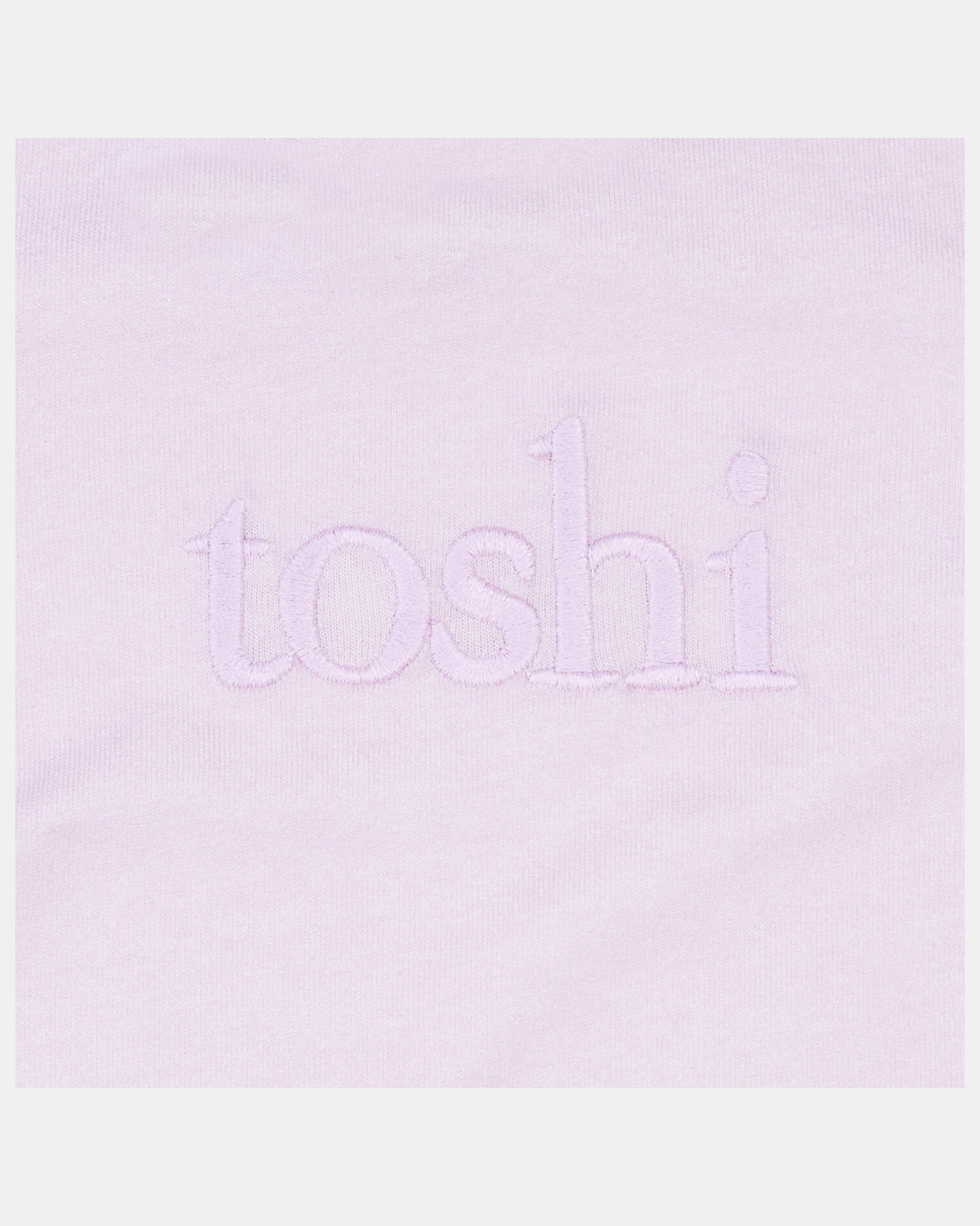 Soft Organic Lilac Tee for Versatile Layering