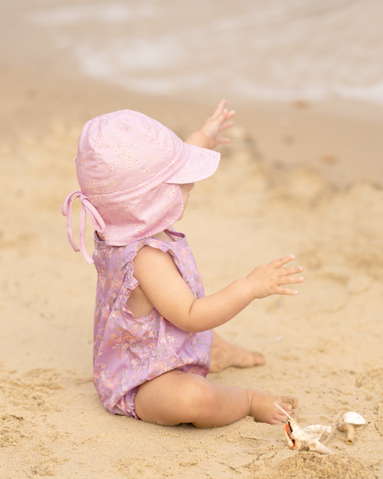 Soft breathable cotton romper for everyday comfort