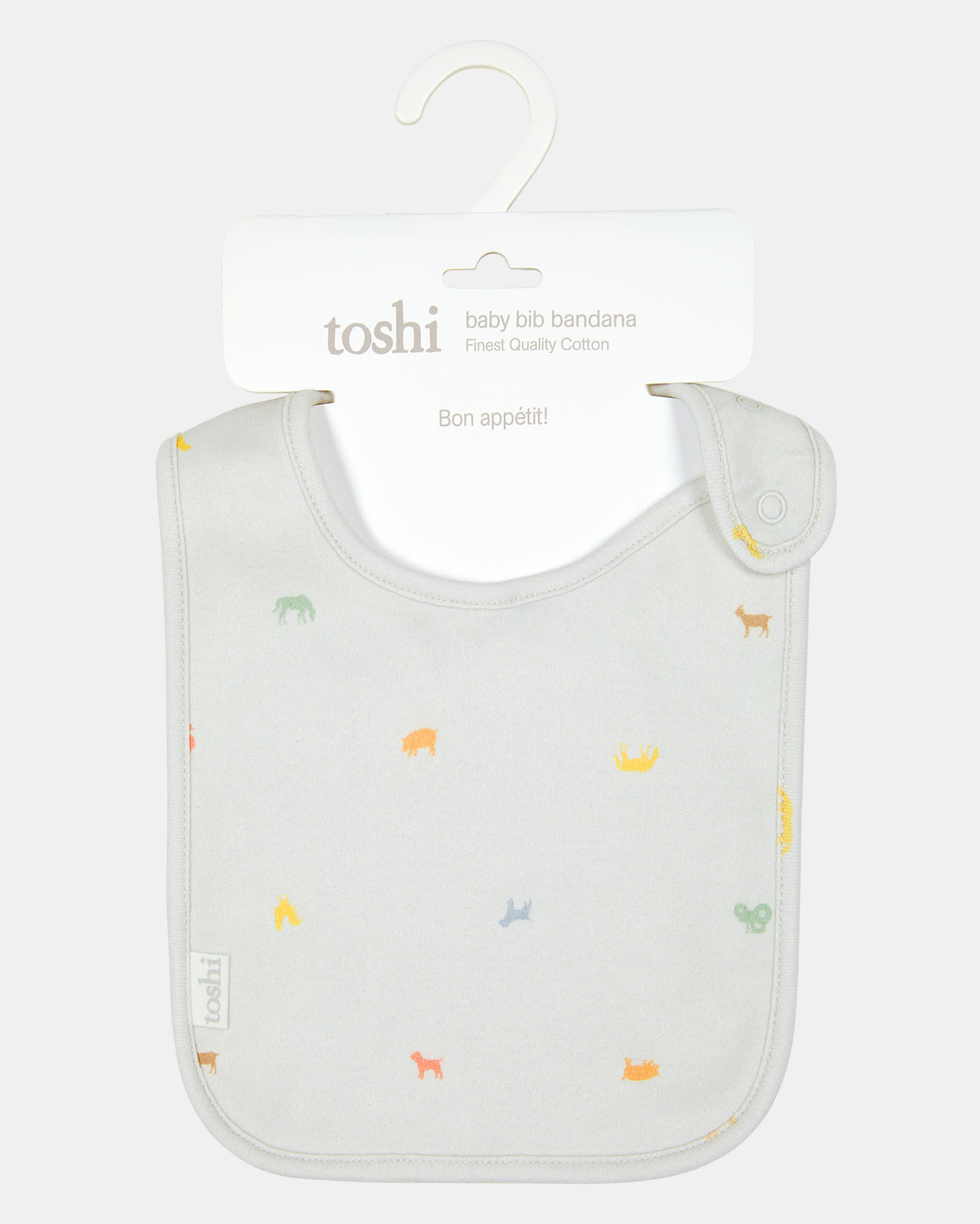 Soft Breathable Cotton Bib for Delicate Skin