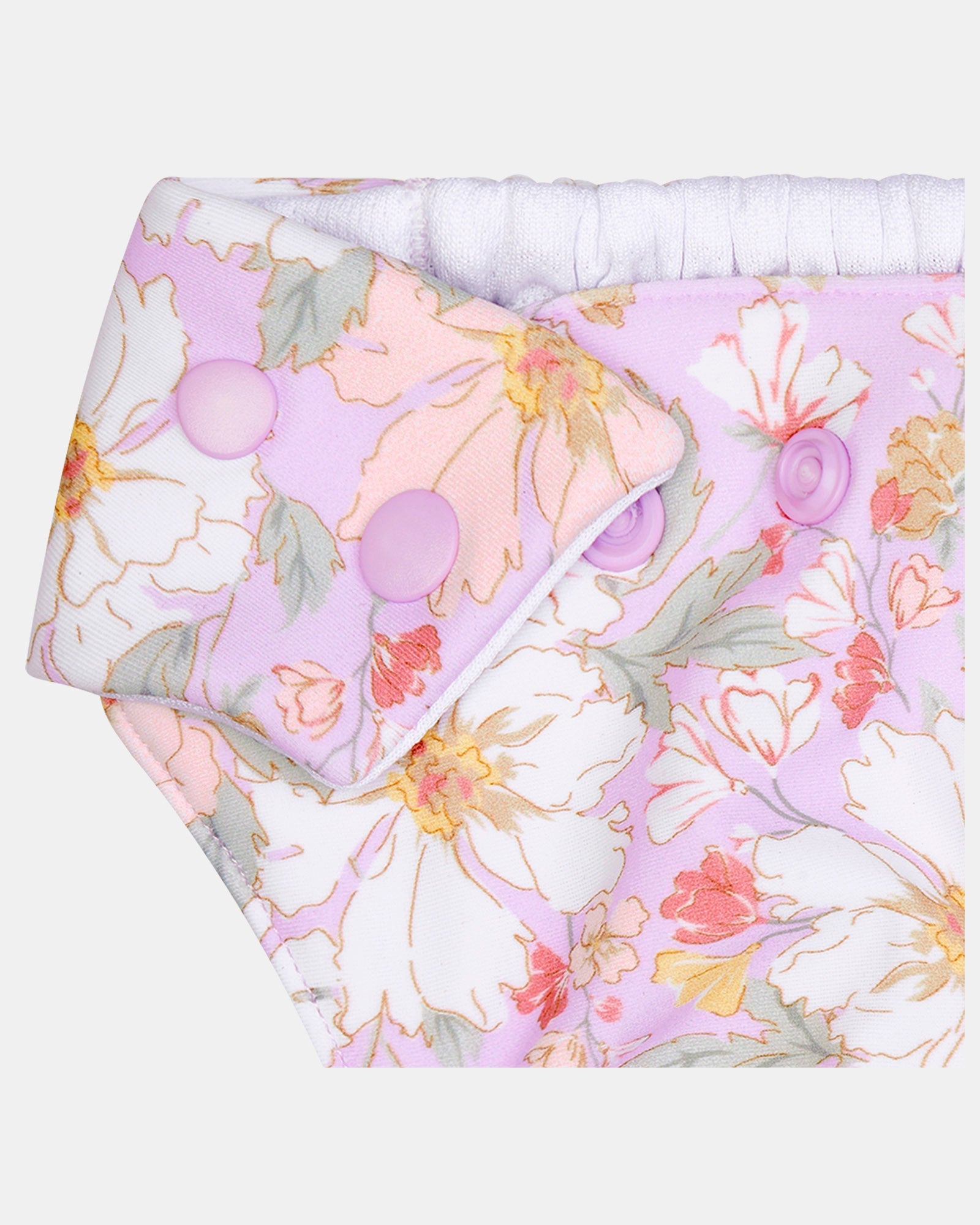Eco-Friendly Reusable Swim Nappy in Floral Print