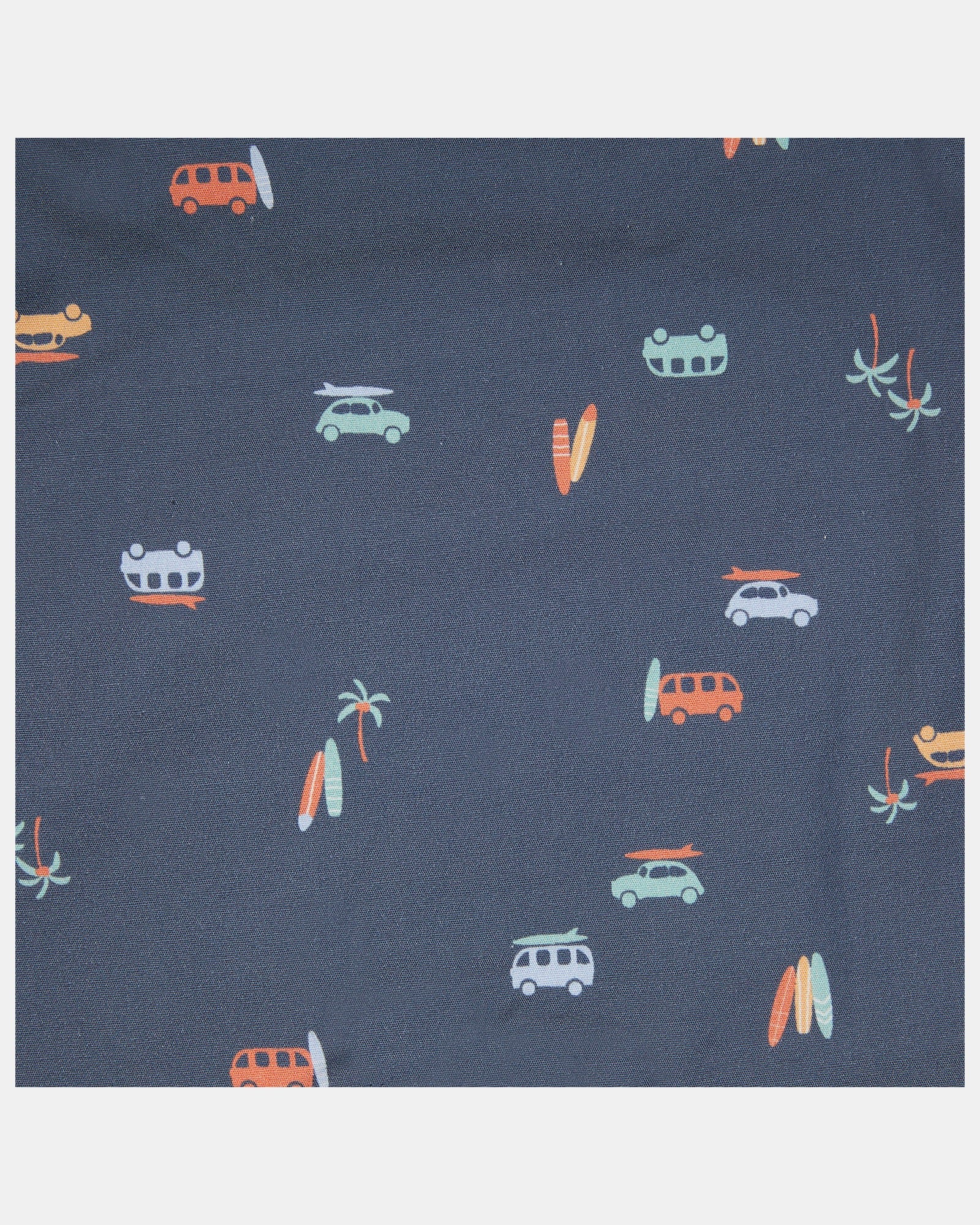 Stylish Everyday Comfort with Unique Surf Print