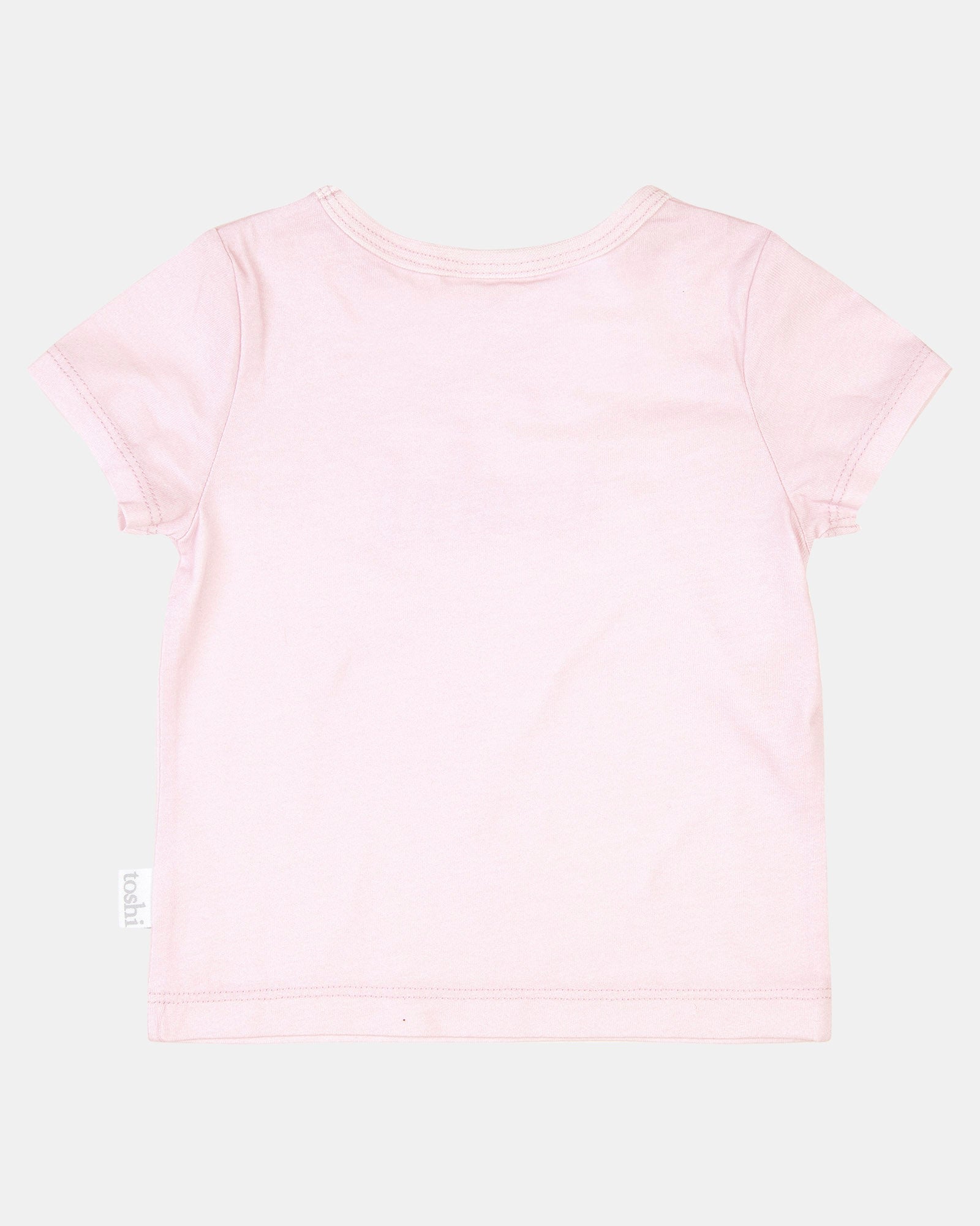 Soft Pink Organic Tee for Effortless Style