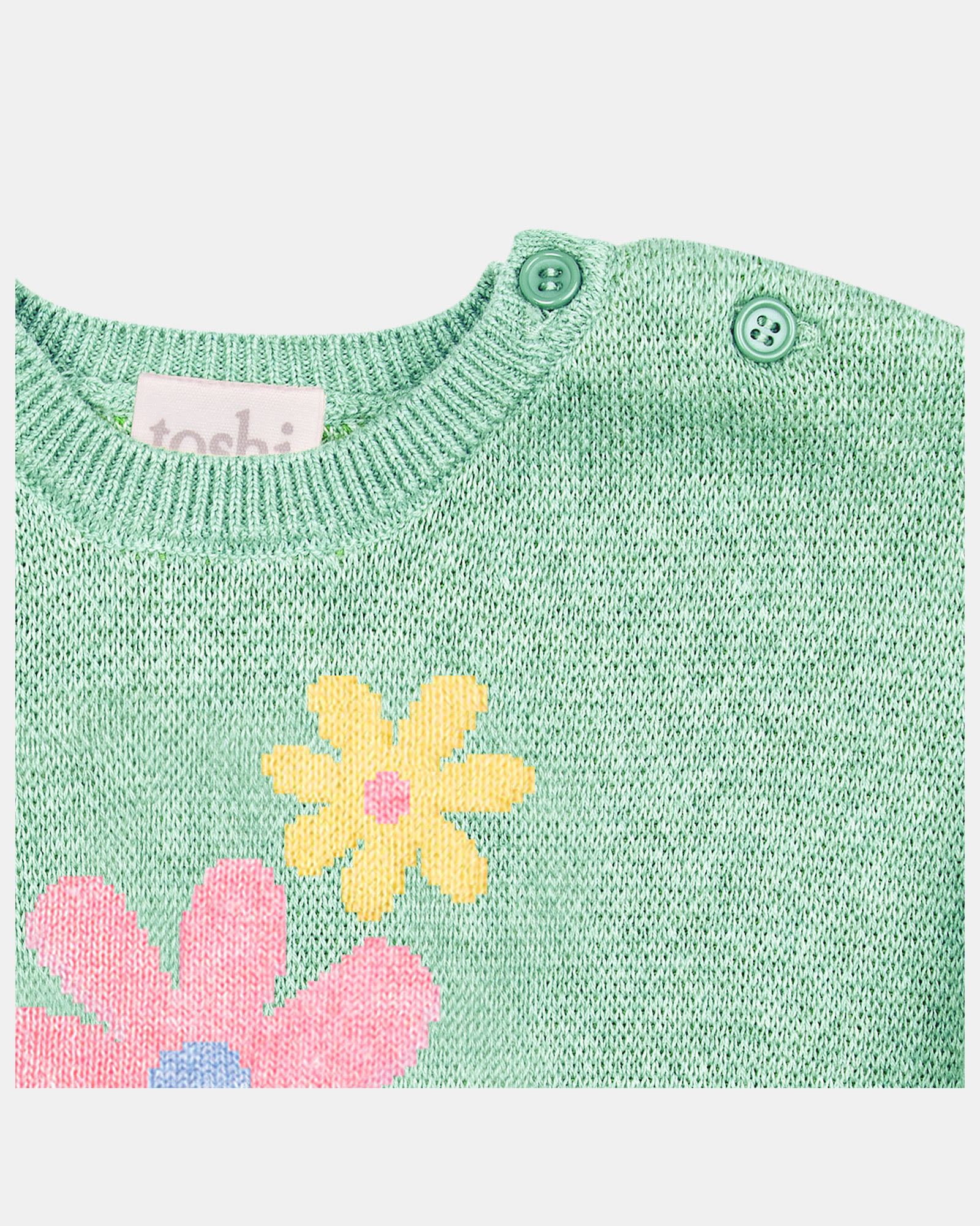 Artisan Floral Knit for Effortless Style