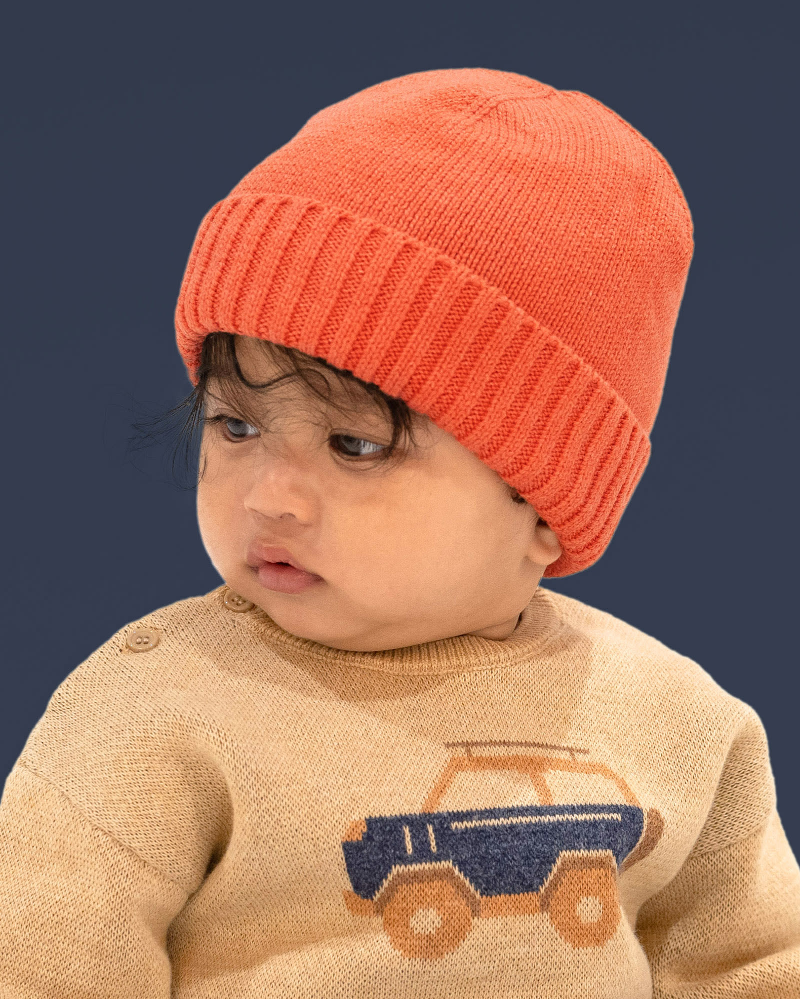 Soft Organic Beanie for Delicate Comfort