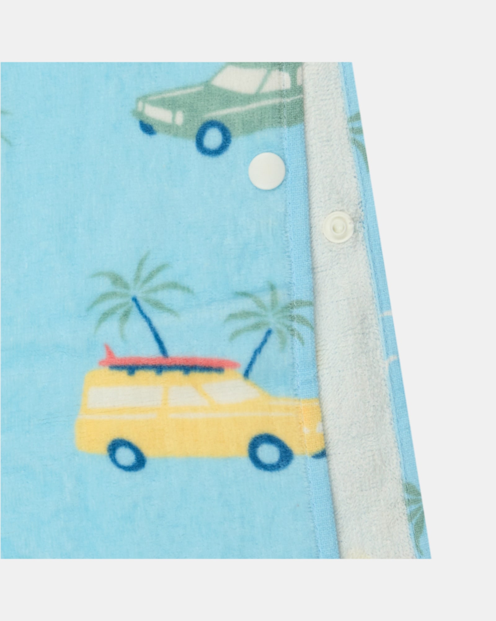 Effortless Dressing with Secure Hooded Towel