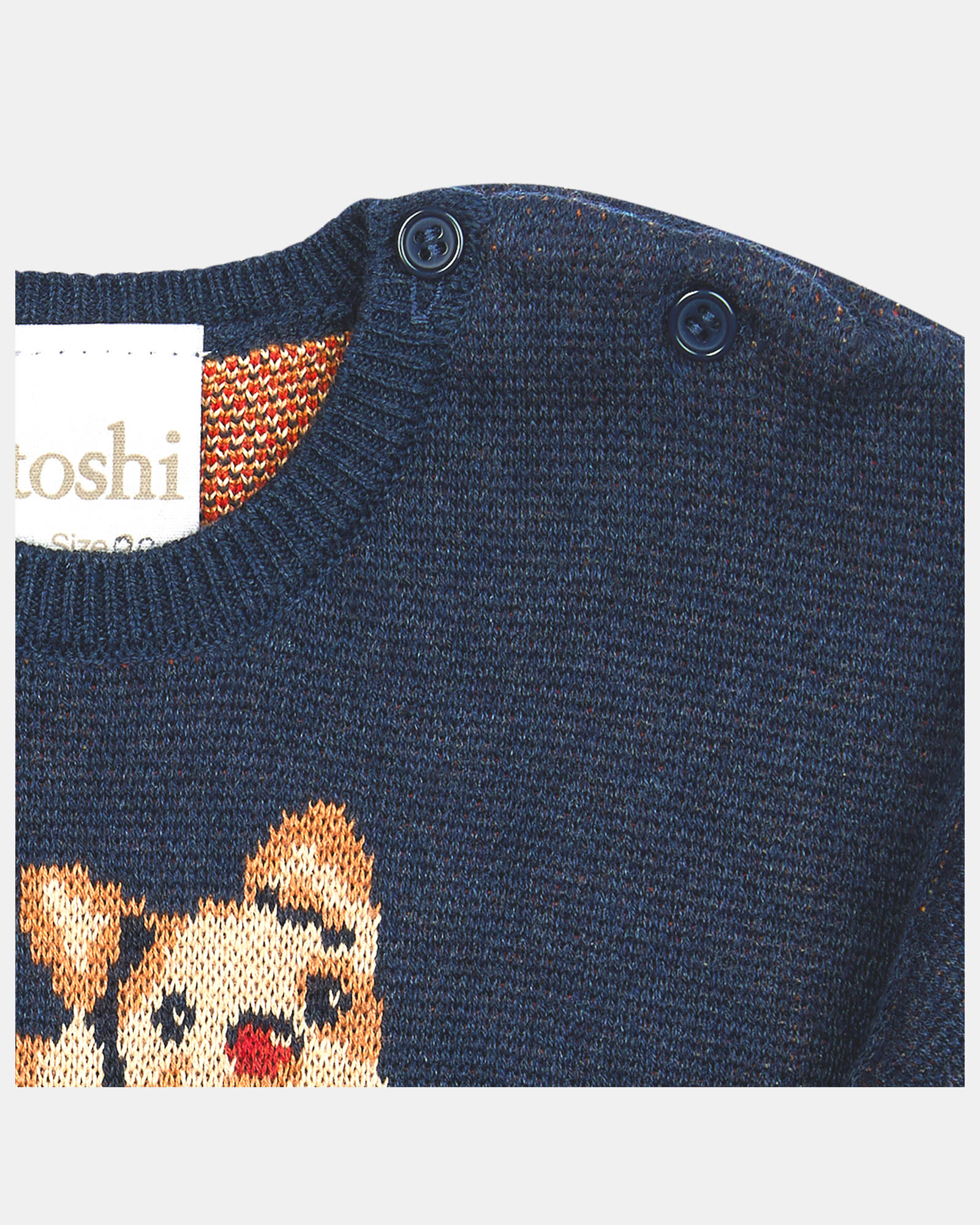 Charming Organic Pullover Adds Playful Warmth