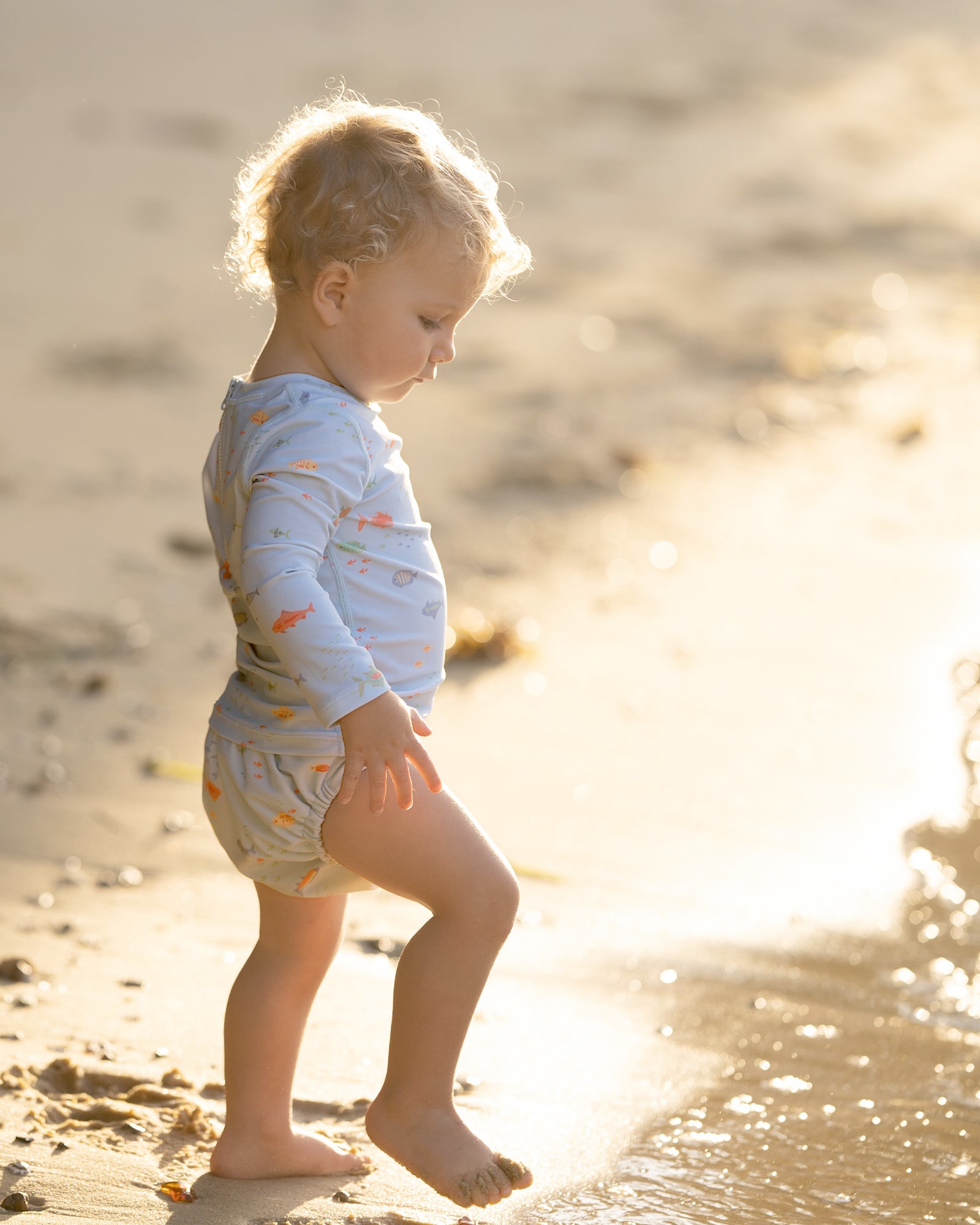 Secure Comfortable Fit for Active Little Swimmers