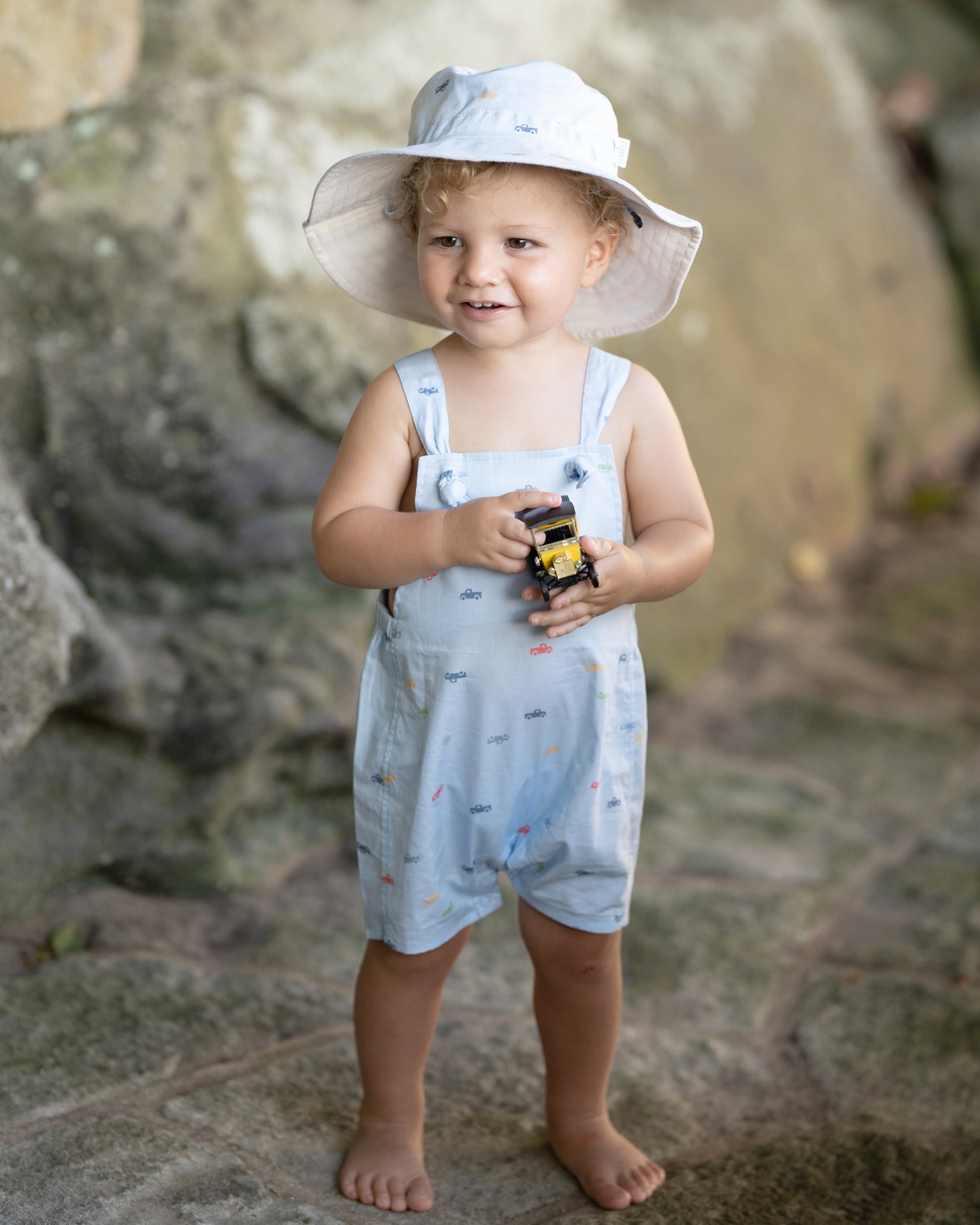 Soft breathable cotton romper for everyday comfort